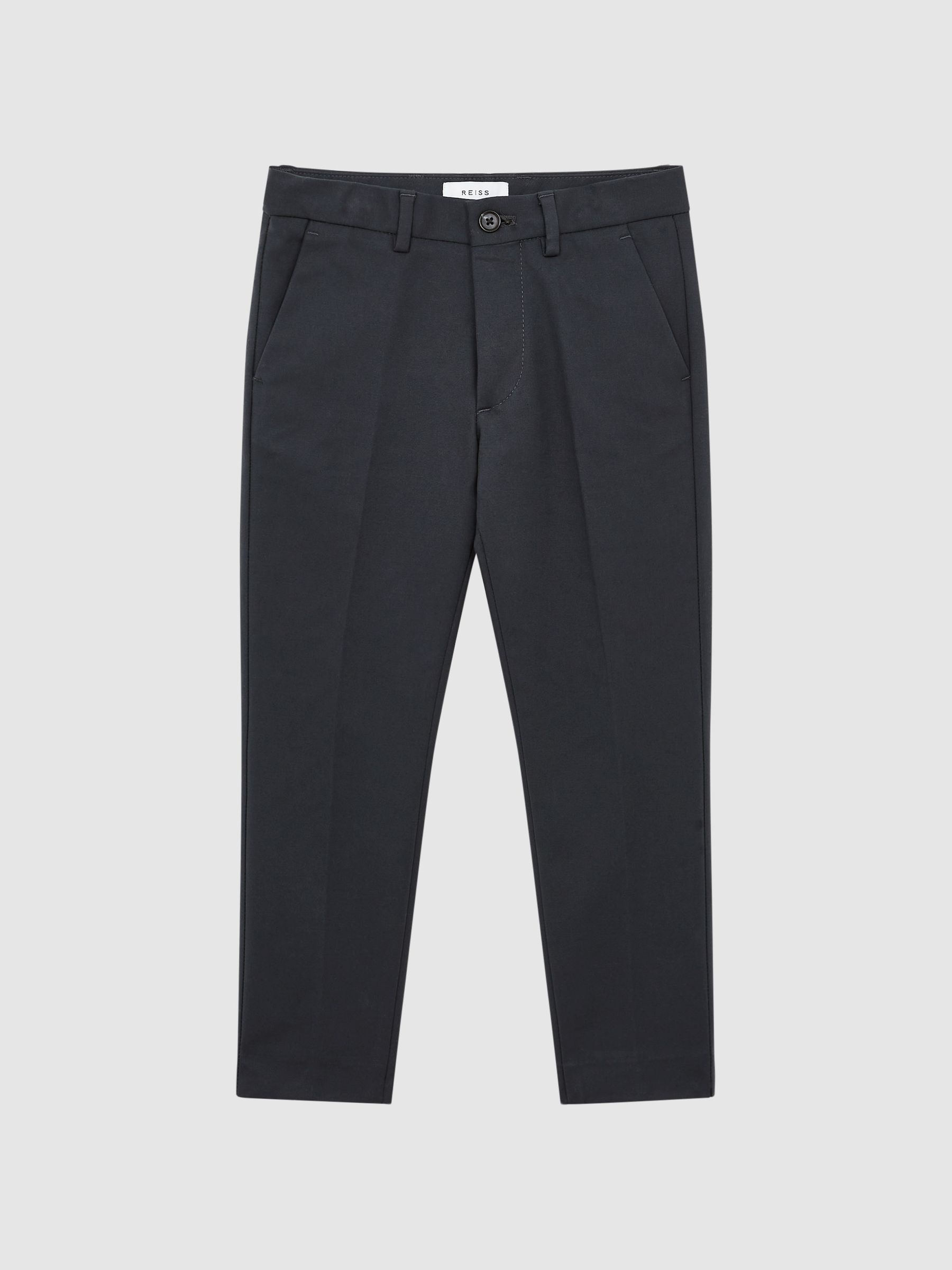9-14 yrs Slim Fit Chinos in Steel Blue