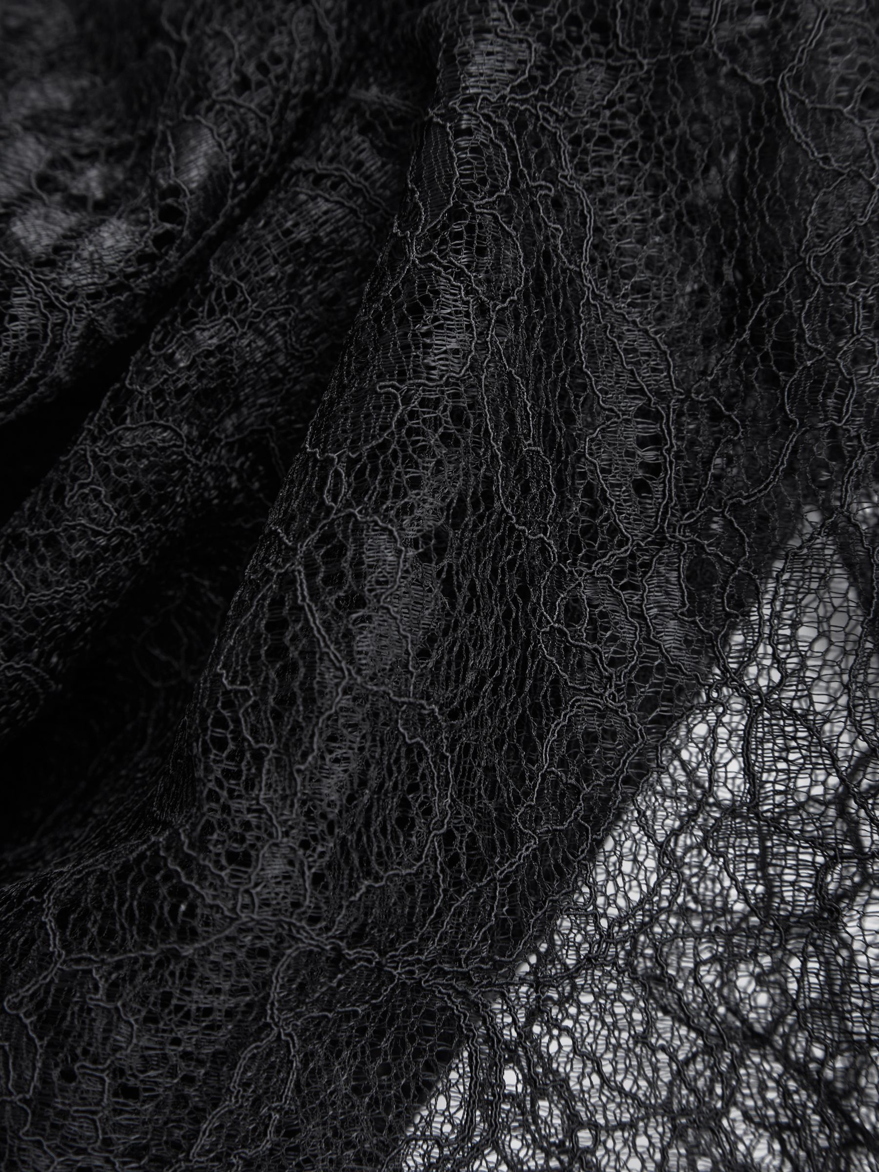 Anna Quan Lace Maxi Dress in Black