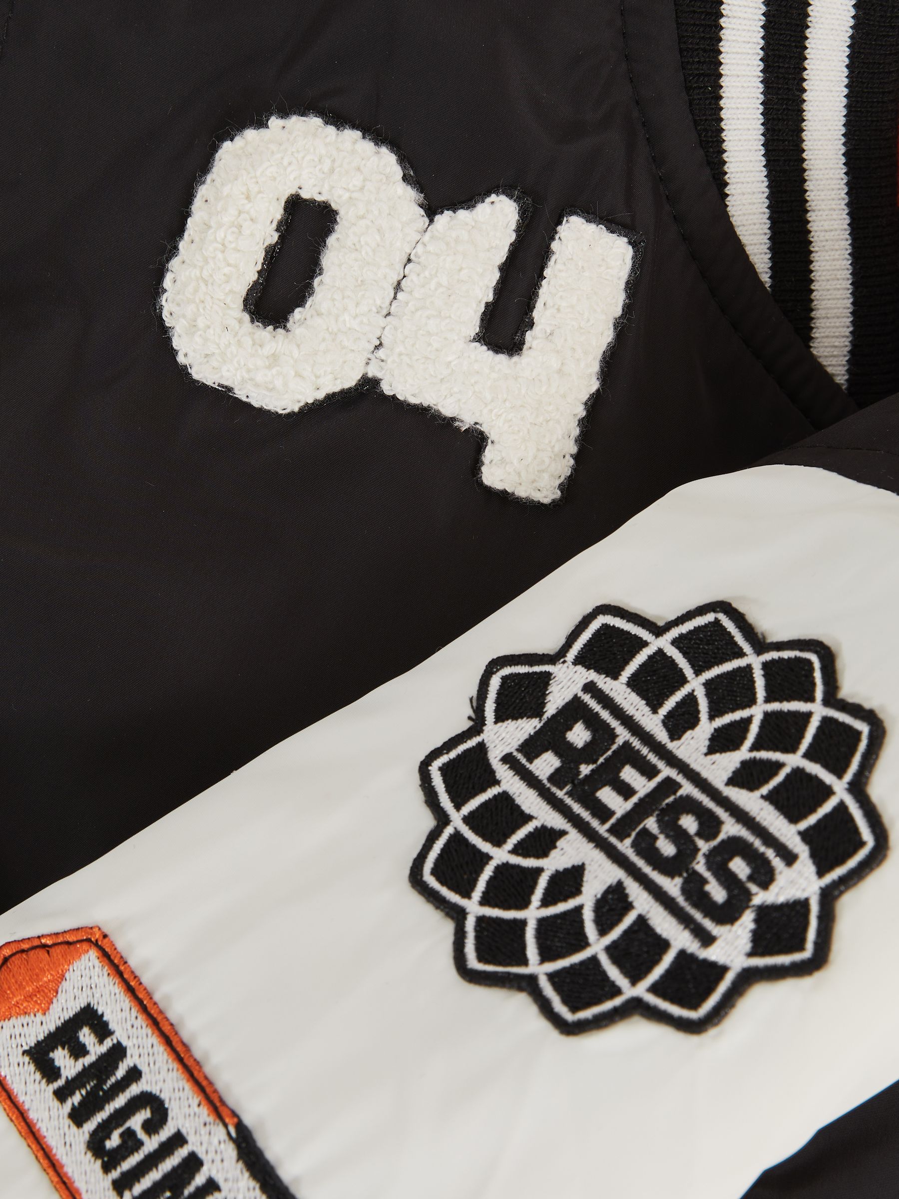 9-13 yrs McLaren F1 Team Bomber Jacket Unisex Fit in Black/Off White