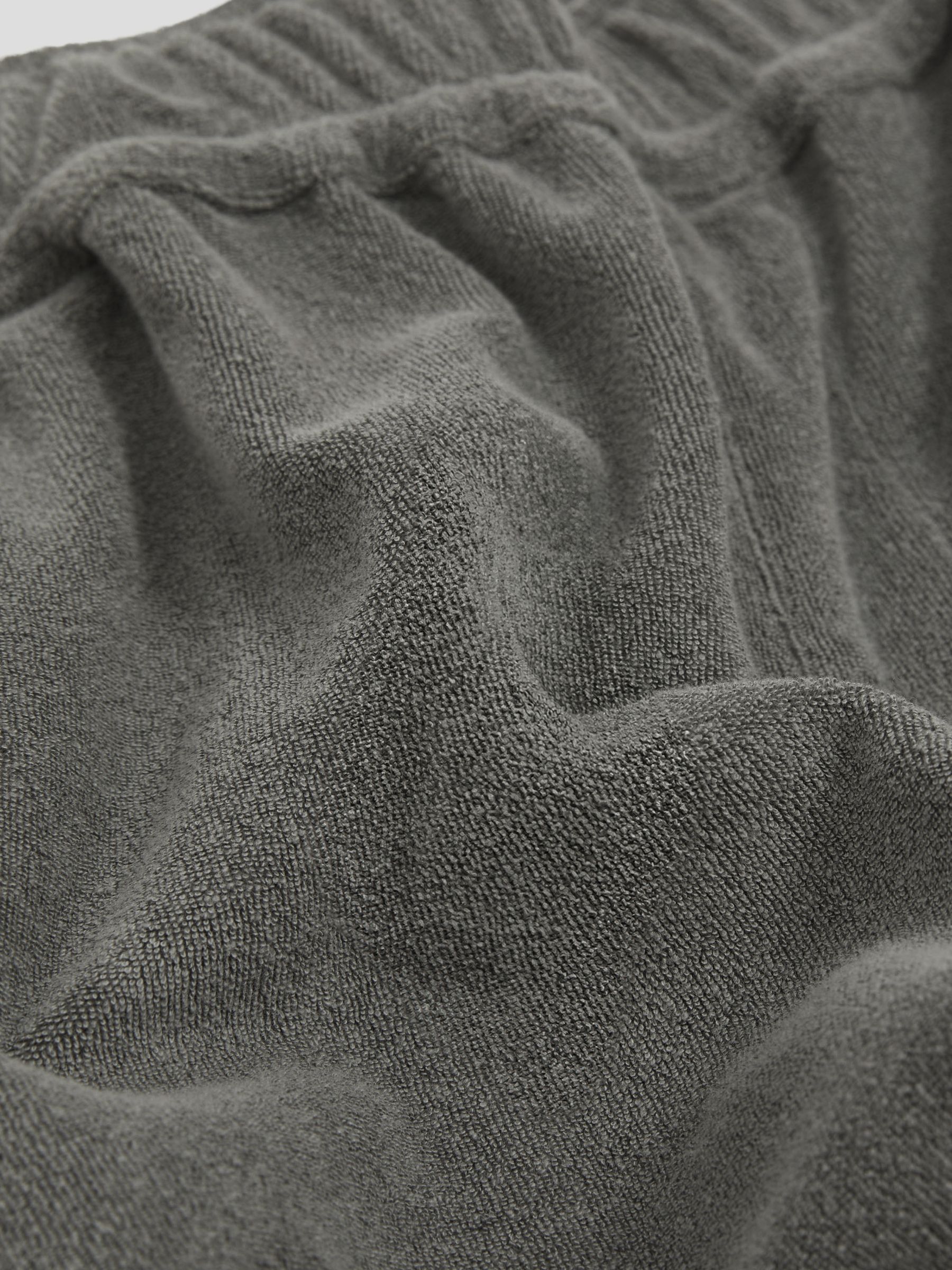 Paige Terry Drawstring Shorts in Grey