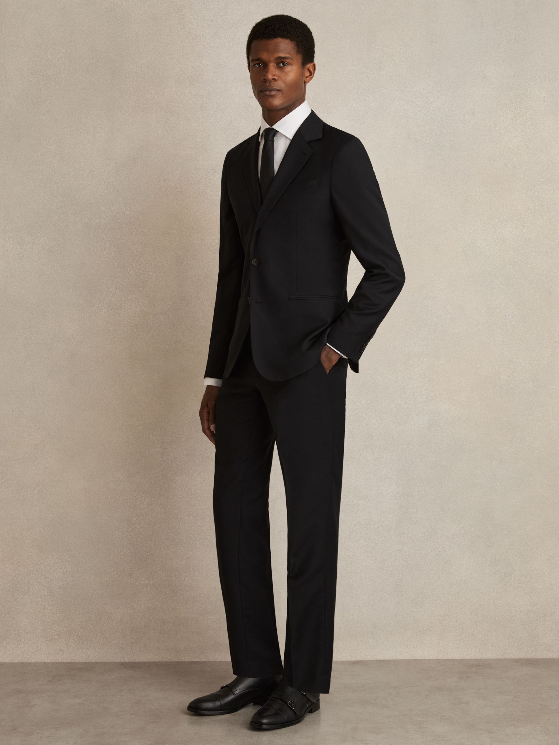 Regular Fit Cotton Sateen Striped Shirt in White