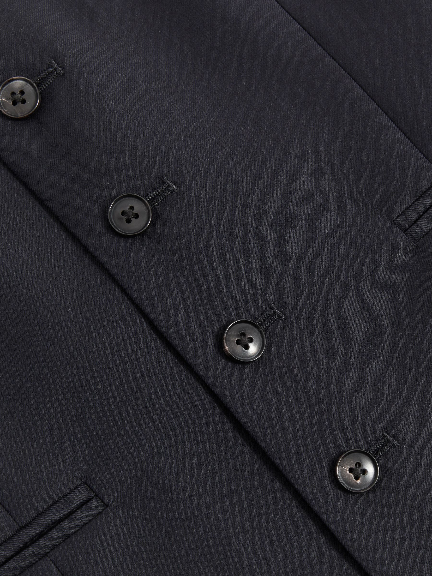 Slim-Fit Wool Suit Waistcoat in Navy