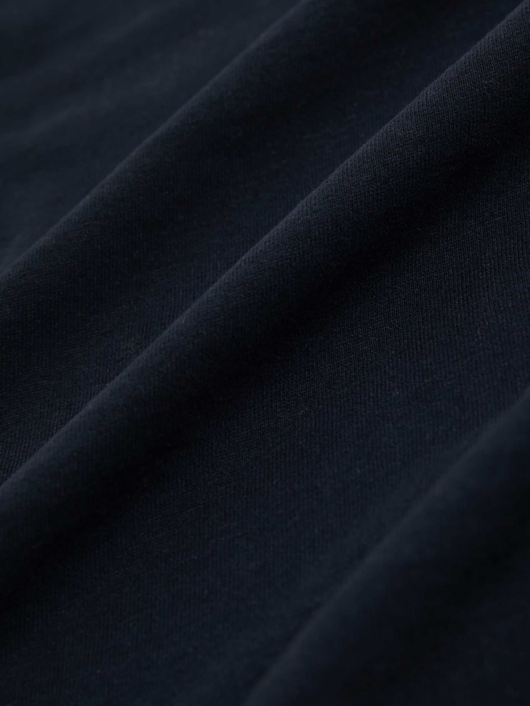 3-9 yrs Cotton Crew-Neck T-Shirt in Navy