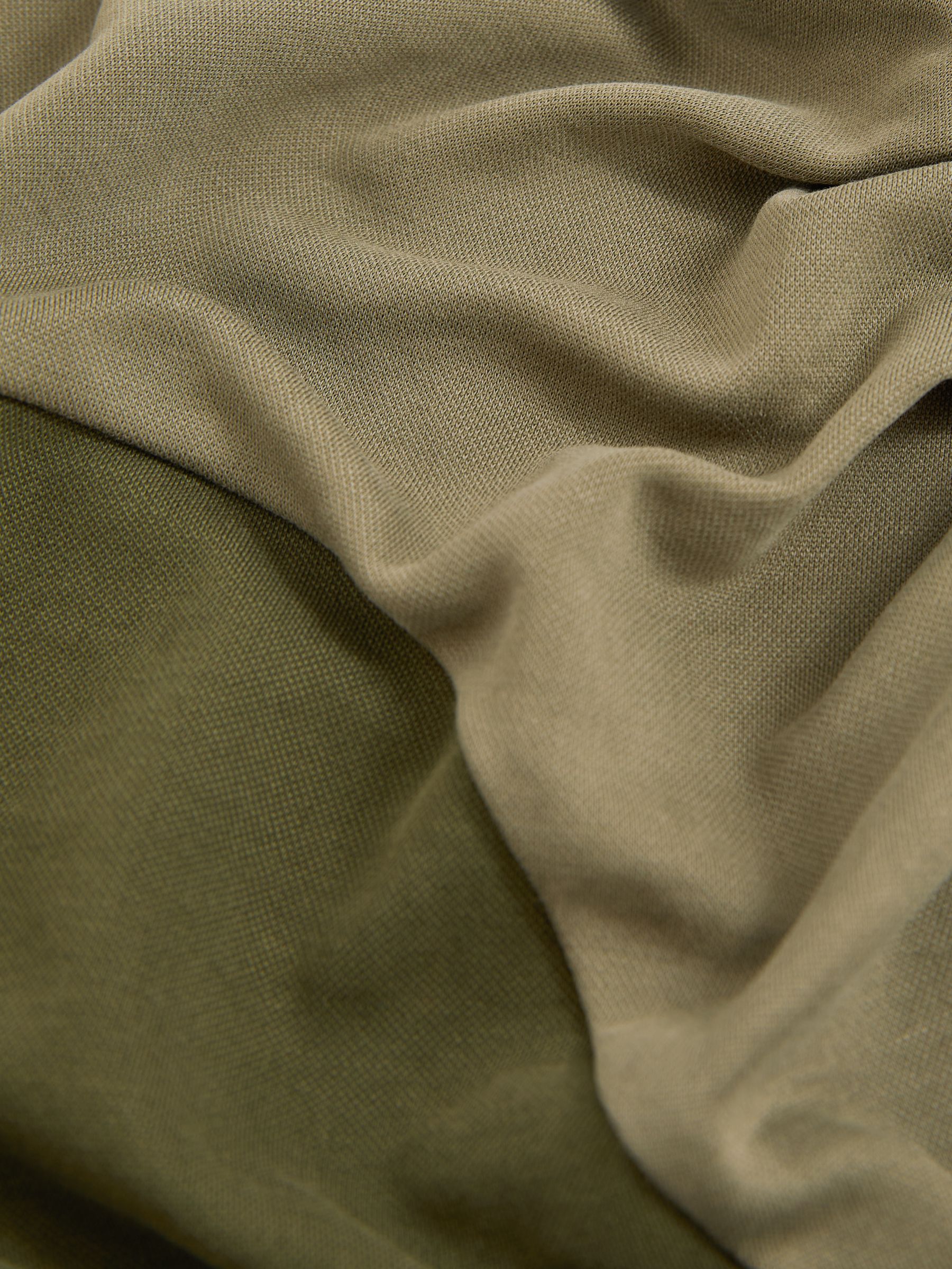 Colourblock Jersey Bodycon Dress in Khaki