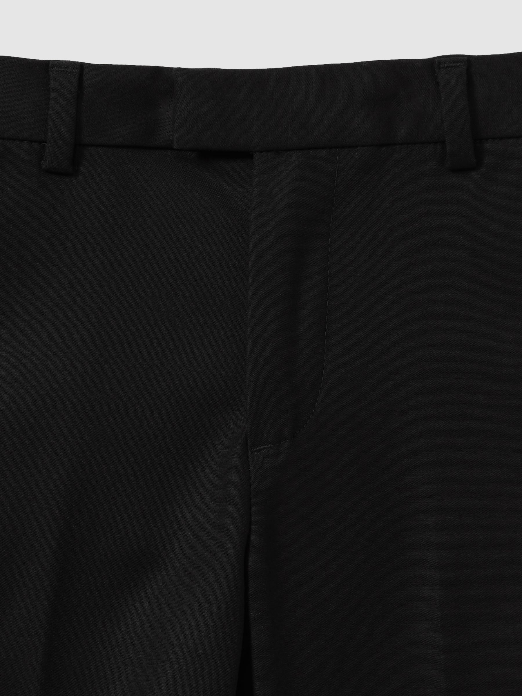 3-9 yrs Slim Fit Tapered Chinos in Black