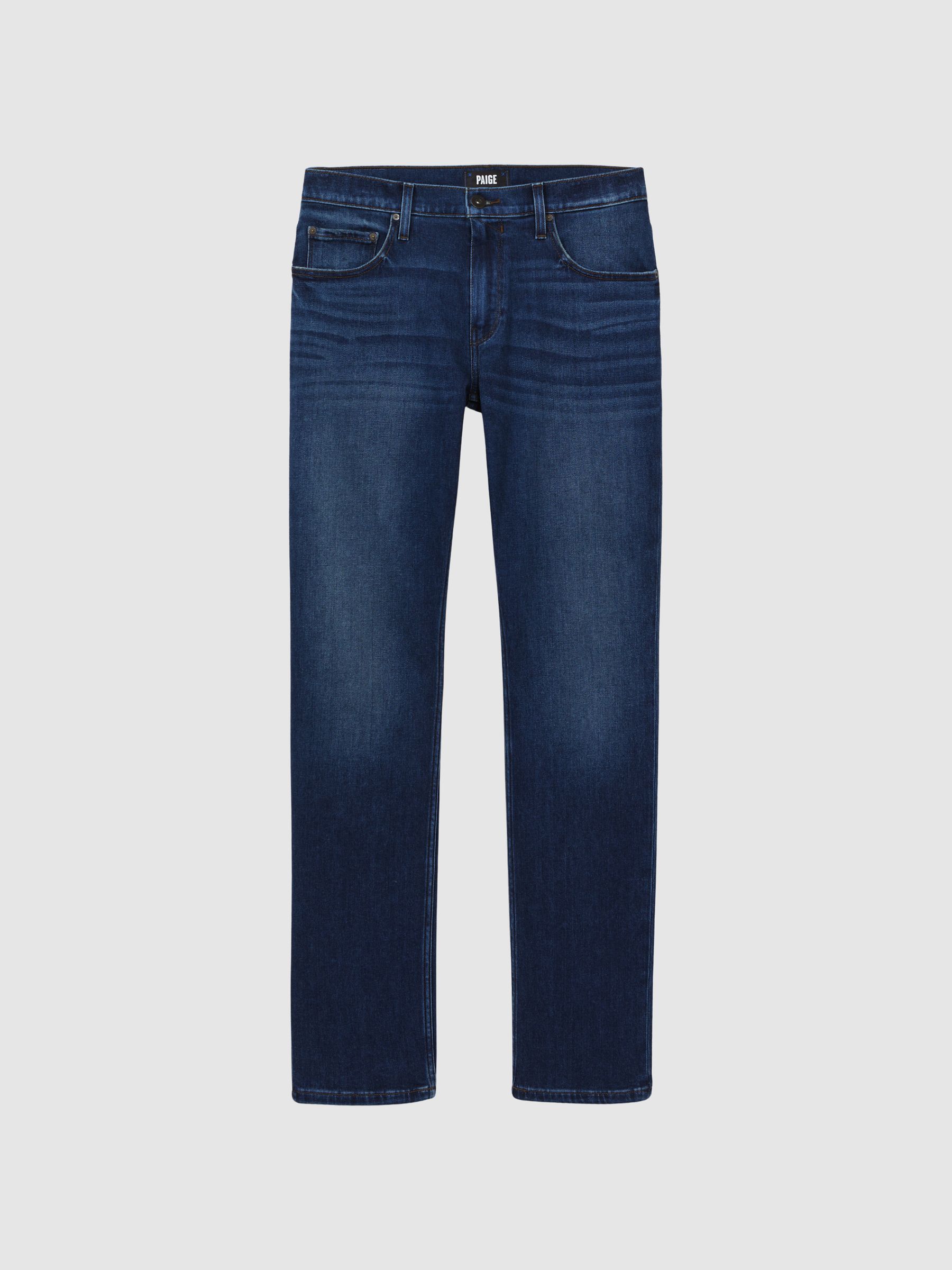Paige Regular Fit Straight Leg Jeans in Hartweg