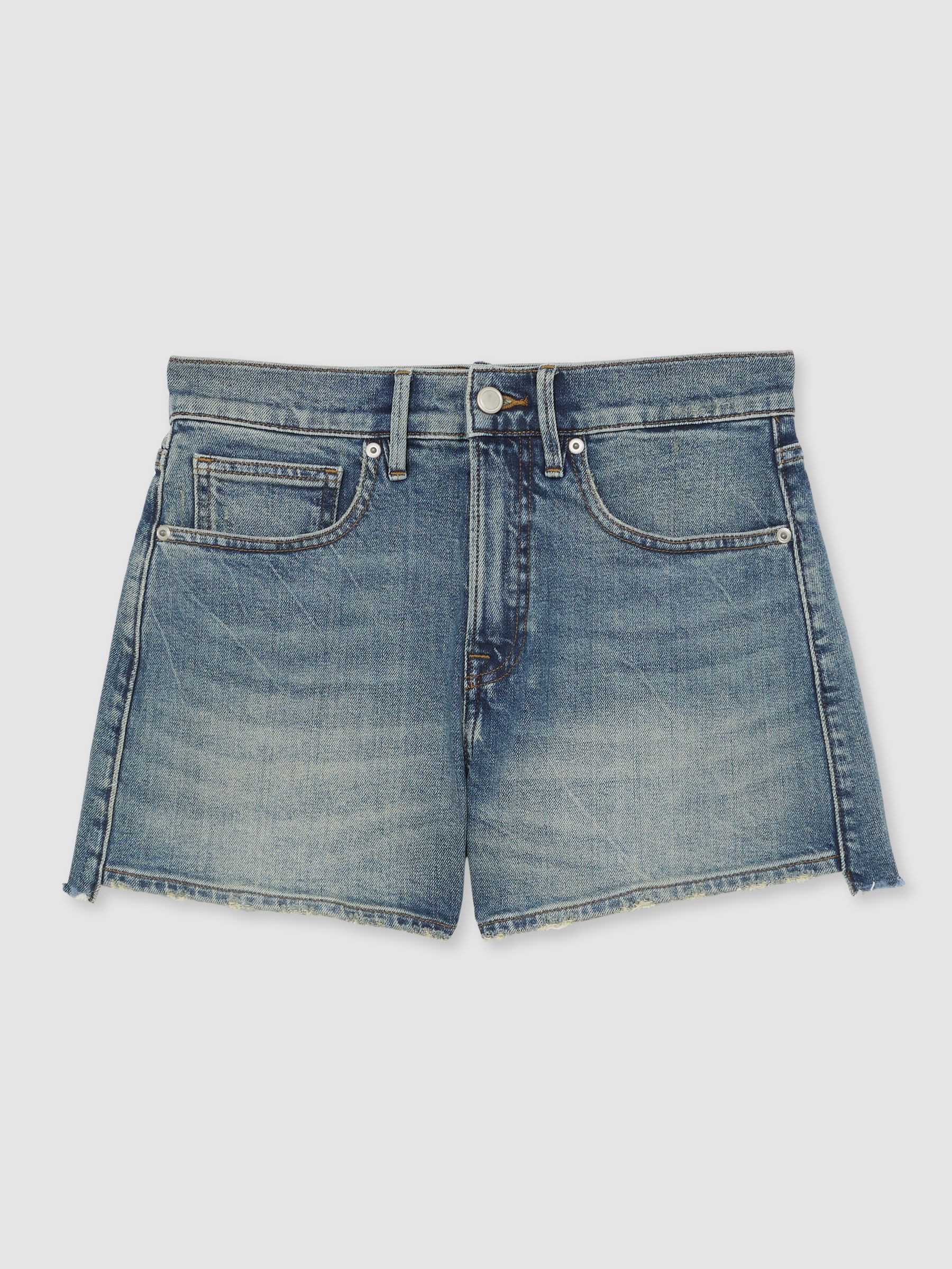 90S Shorts in Indigo Blue