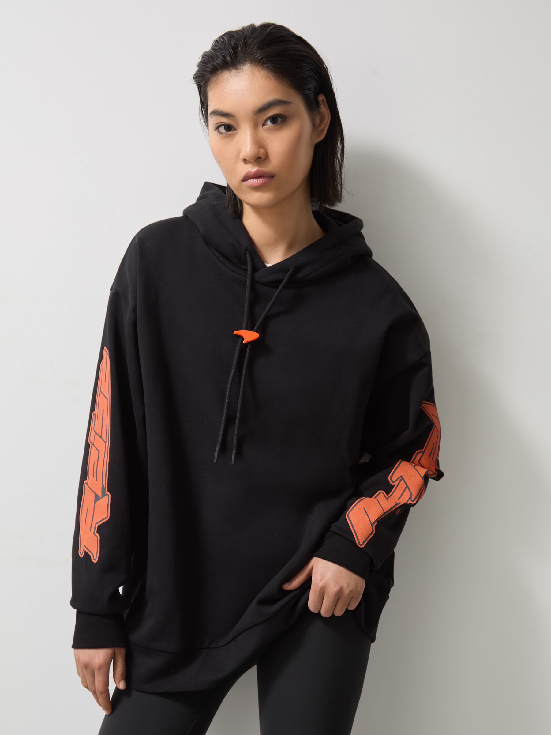 McLaren F1 Team Oversize Toggle Hoodie Unisex Fit in Black