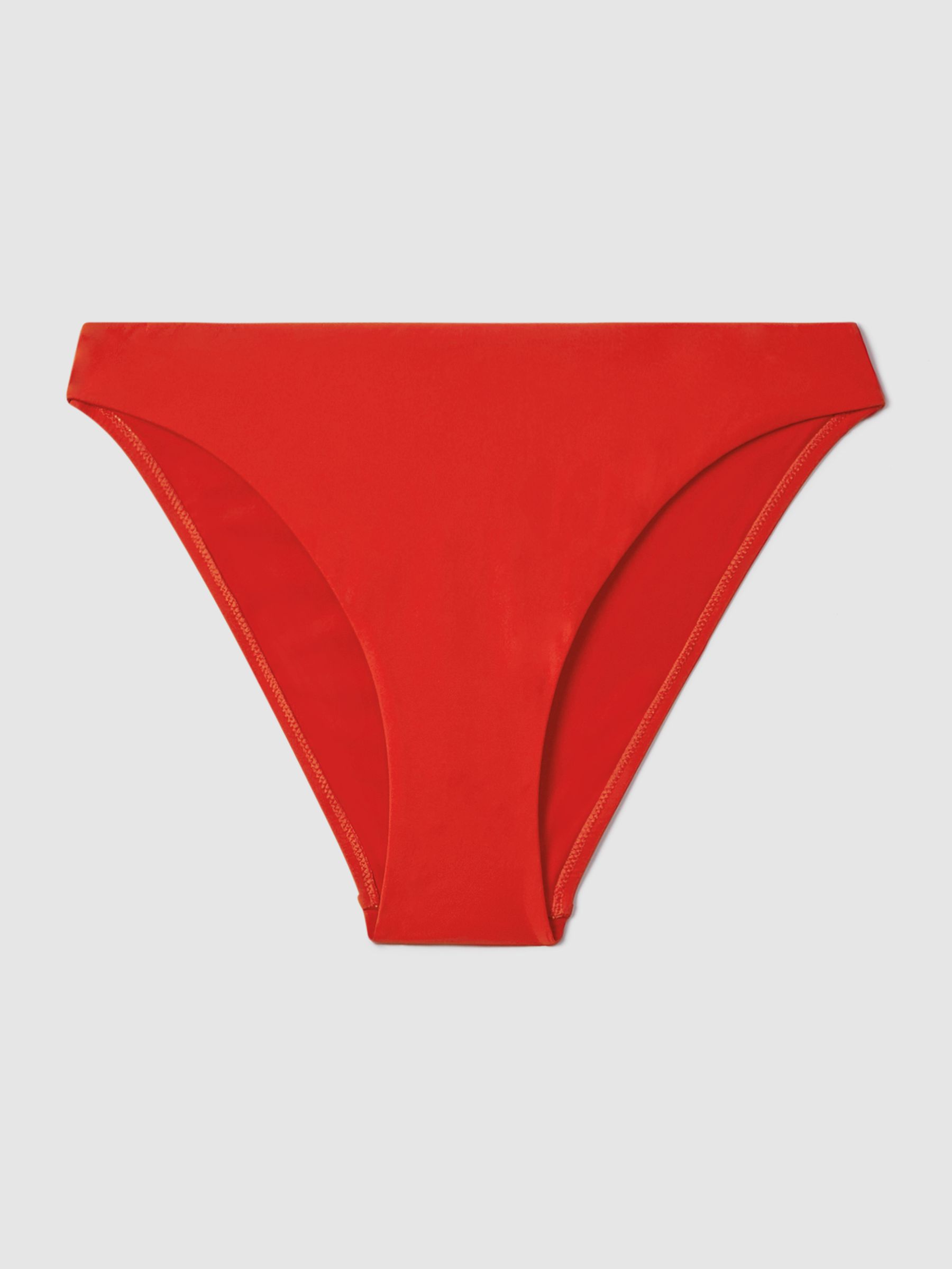 Fixed Side Bikini Bottoms in Red