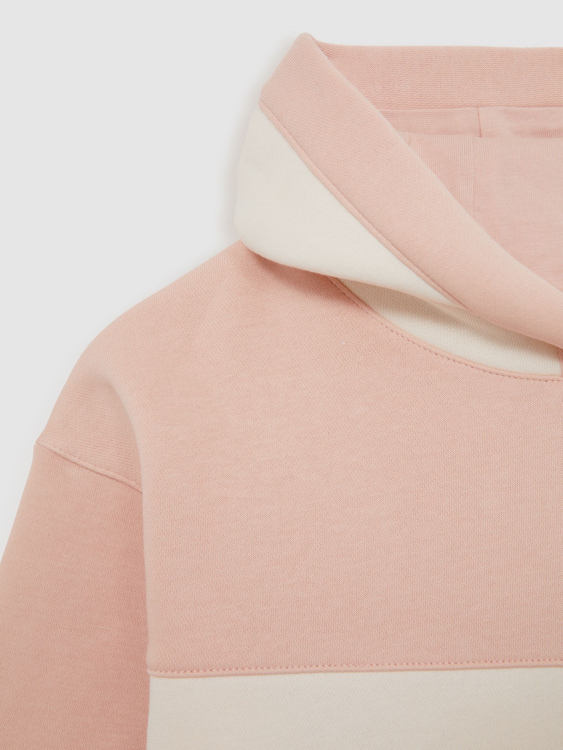 4-9 yrs Colour-Block Hoodie And Joggers Set in Pink