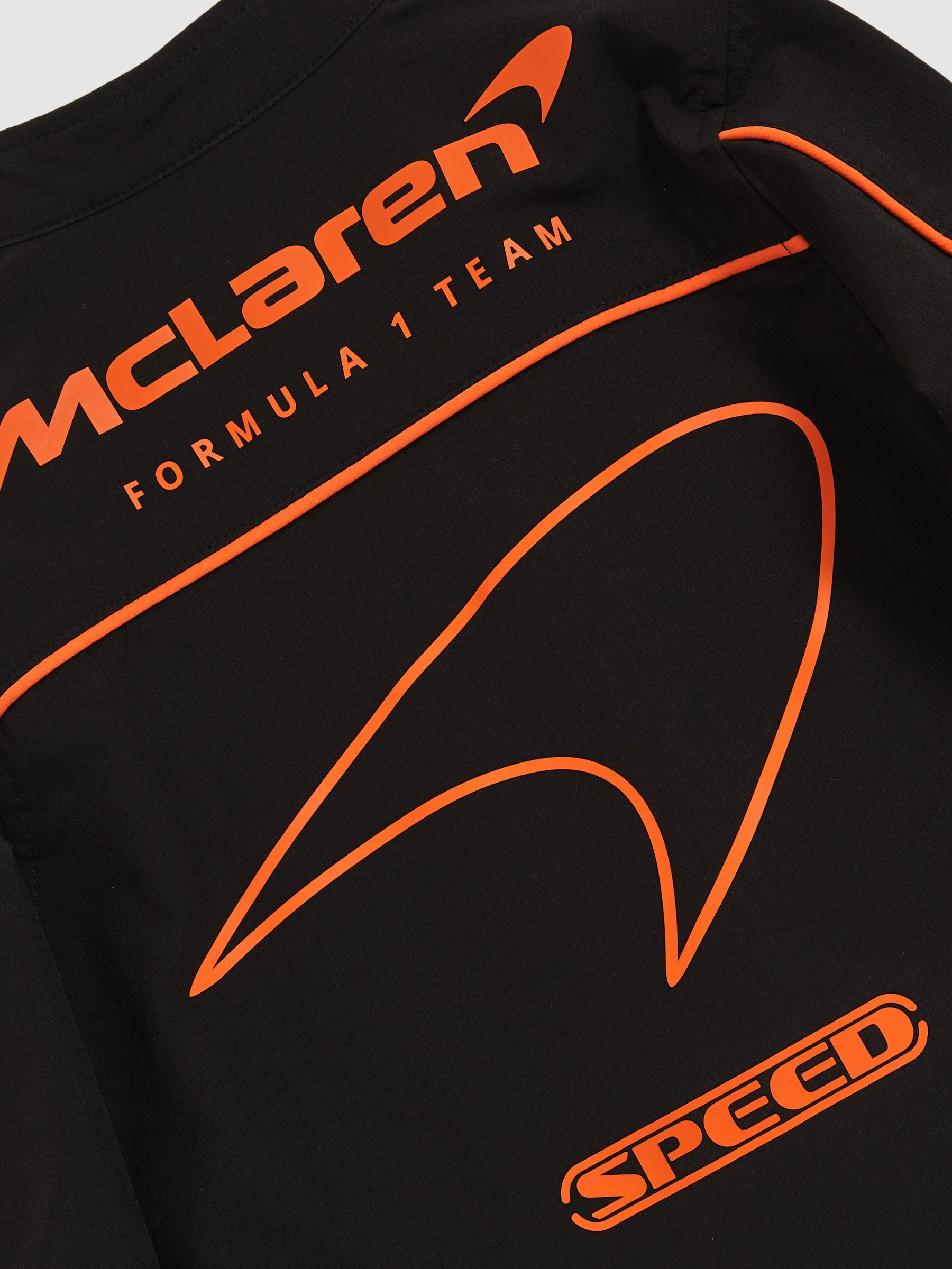 3-9 yrs Unisex Fit McLaren F1 Team Technical Logo Jacket in Black