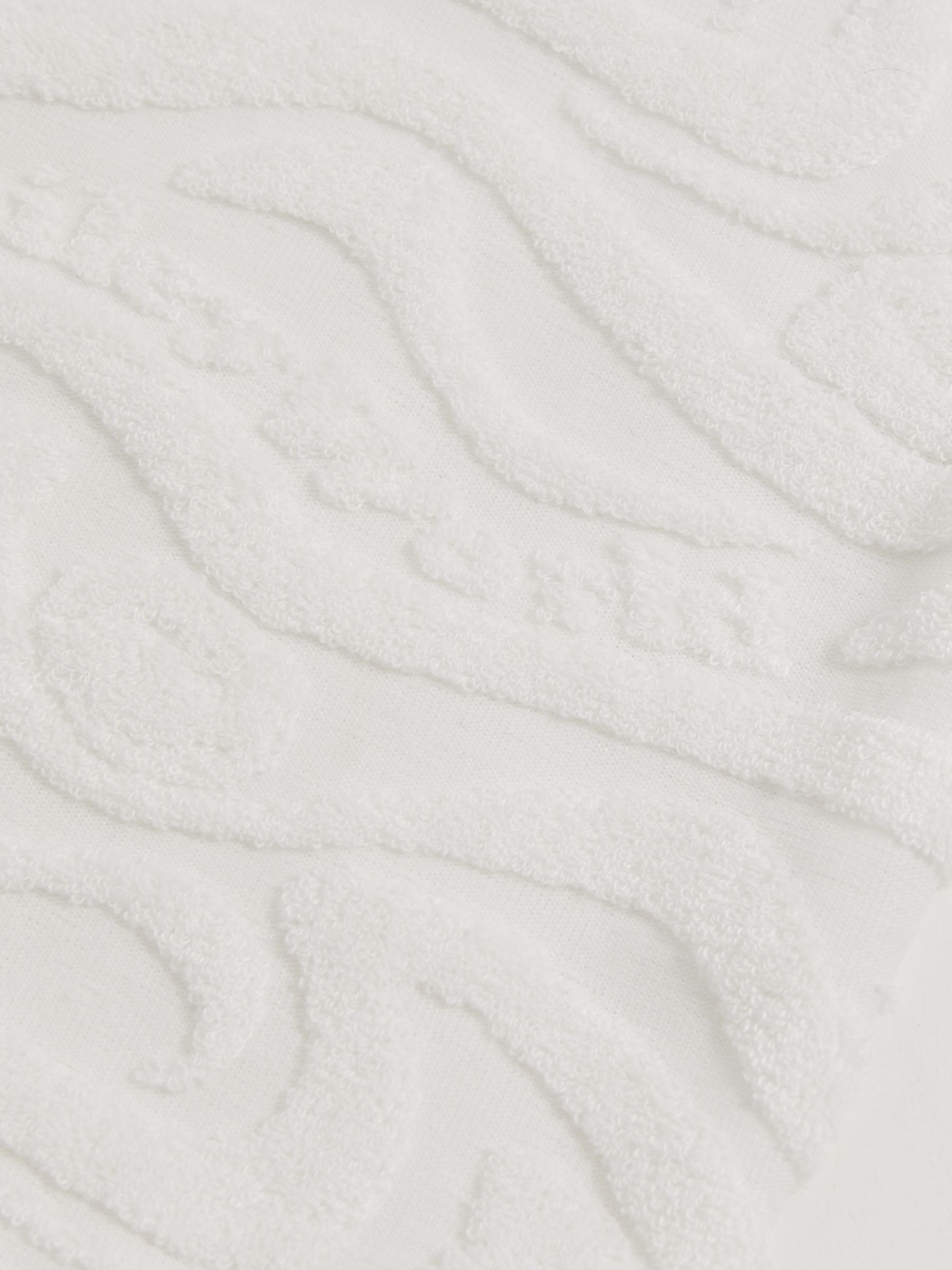 9-13 yrs SmileyWorld | Reiss Wave Texture Shirt in White