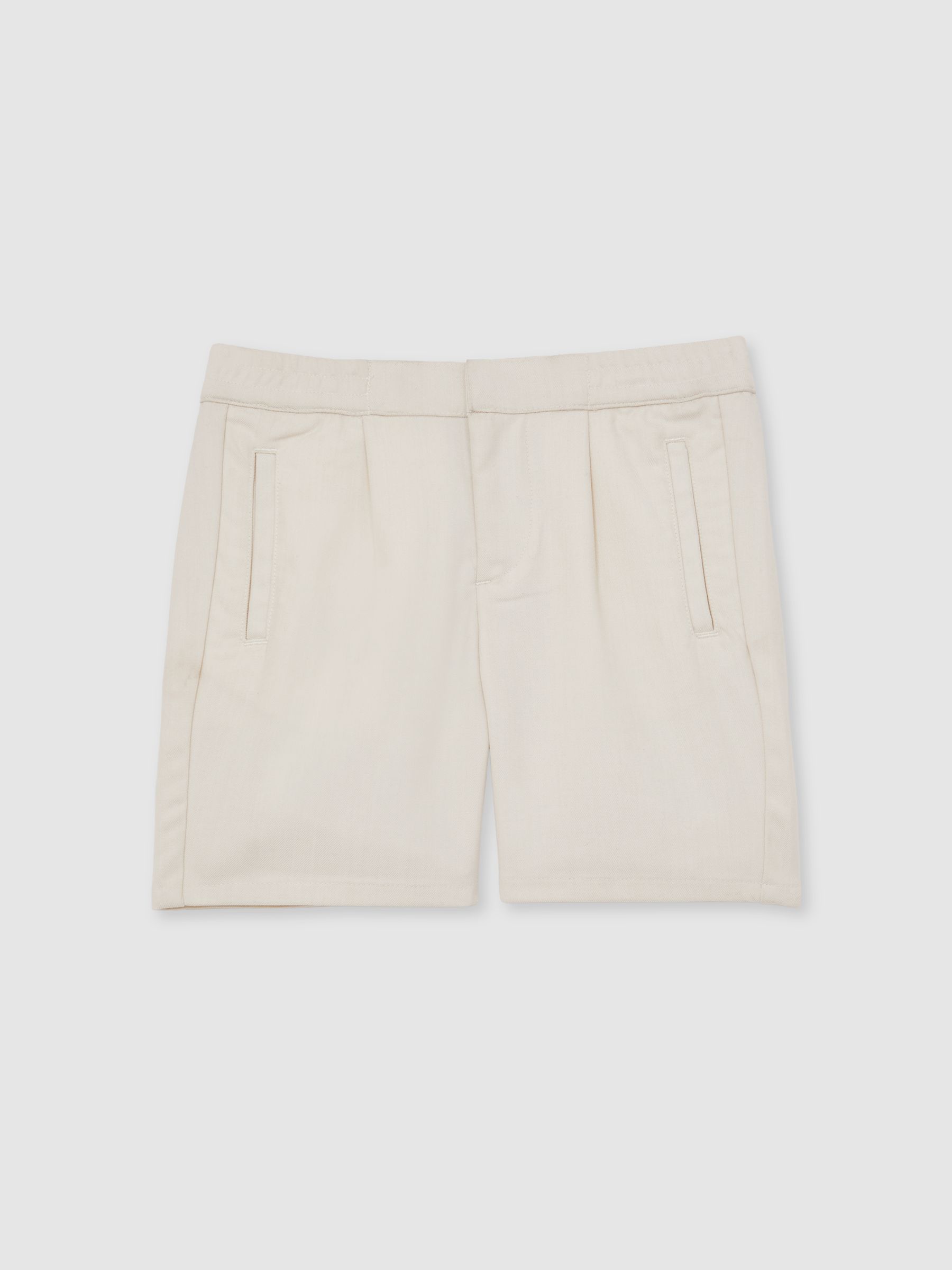 3-9 yrs Relaxed Drawstring Shorts in Off White