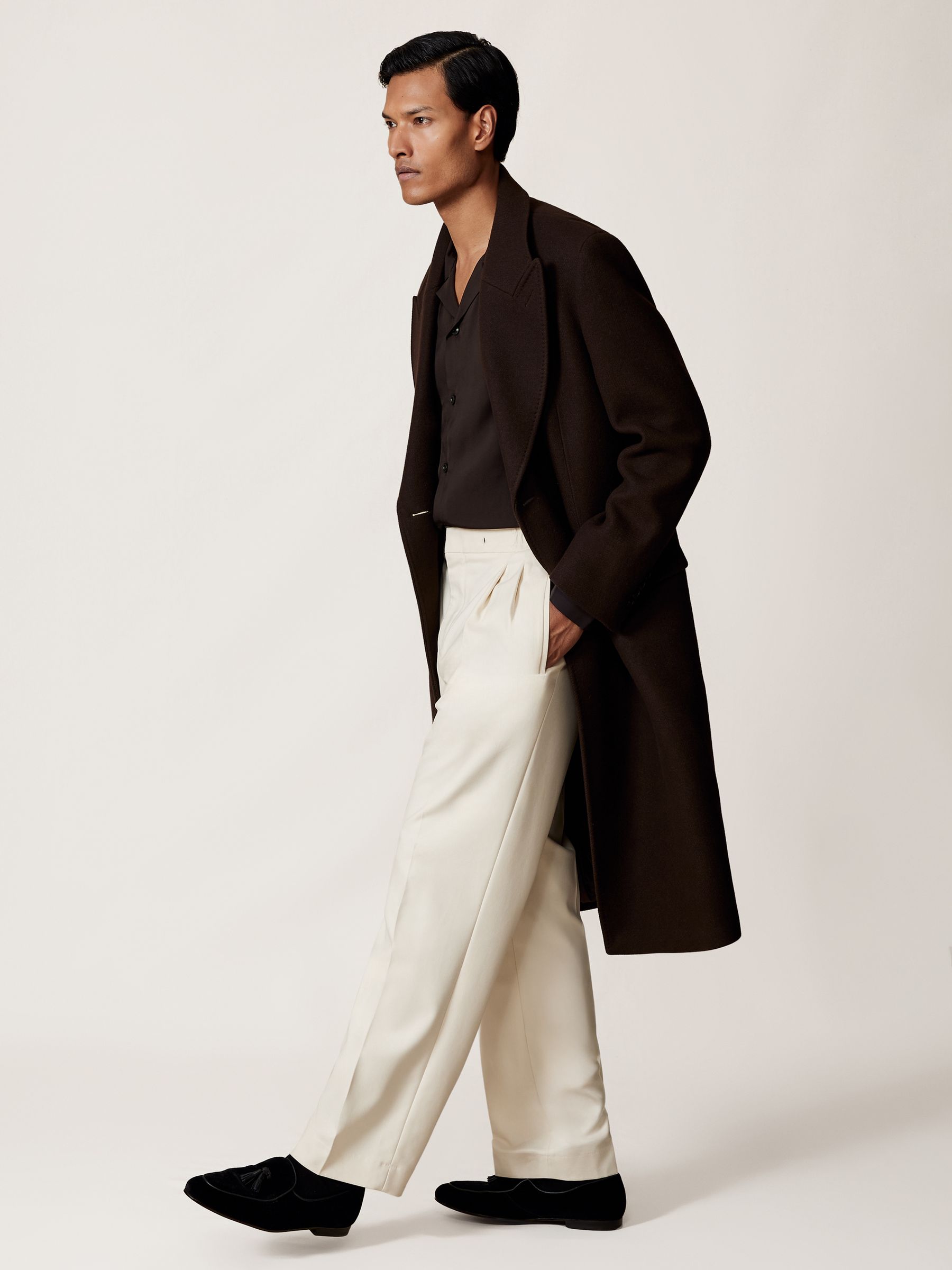 Shirt in Chocolate Brown