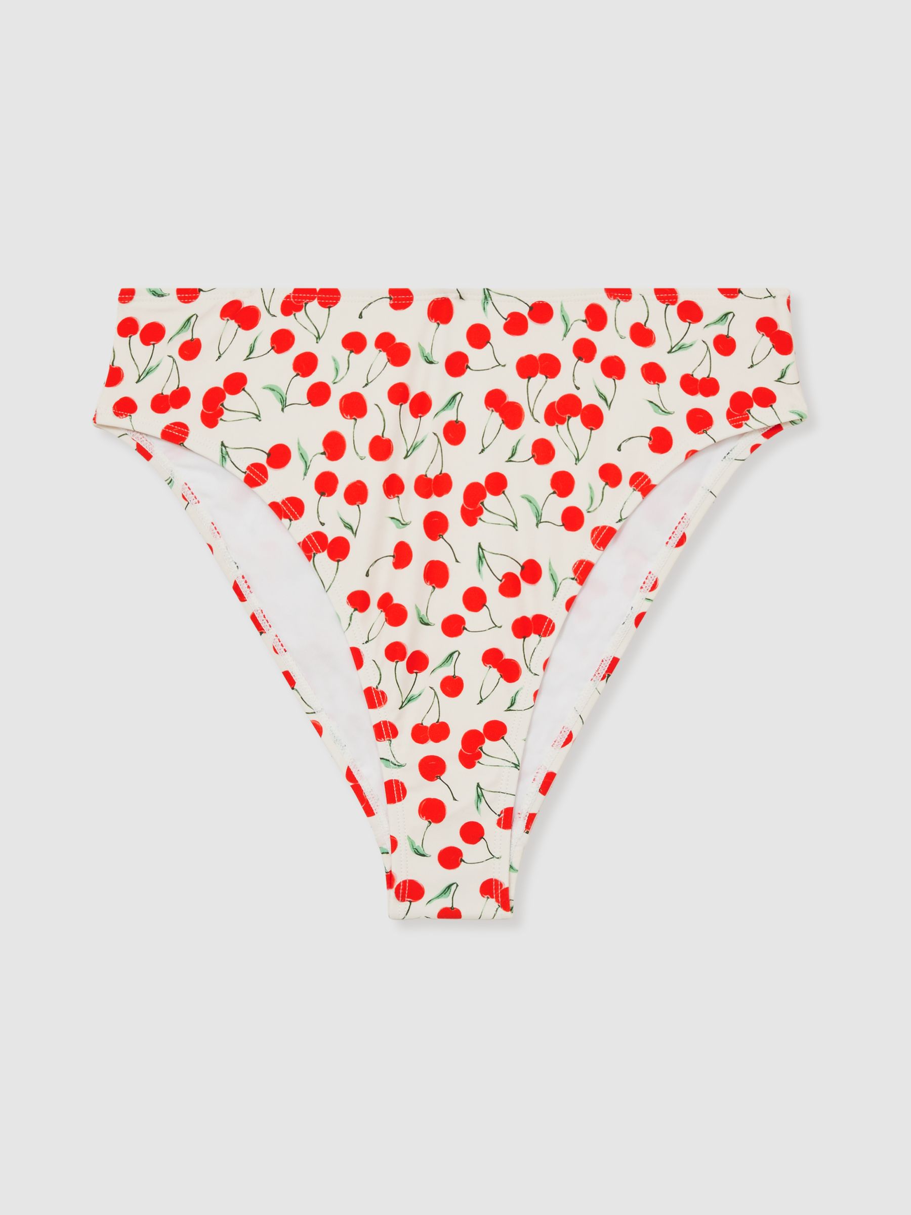 Good American Cherry Bikini Bottoms in Cherry