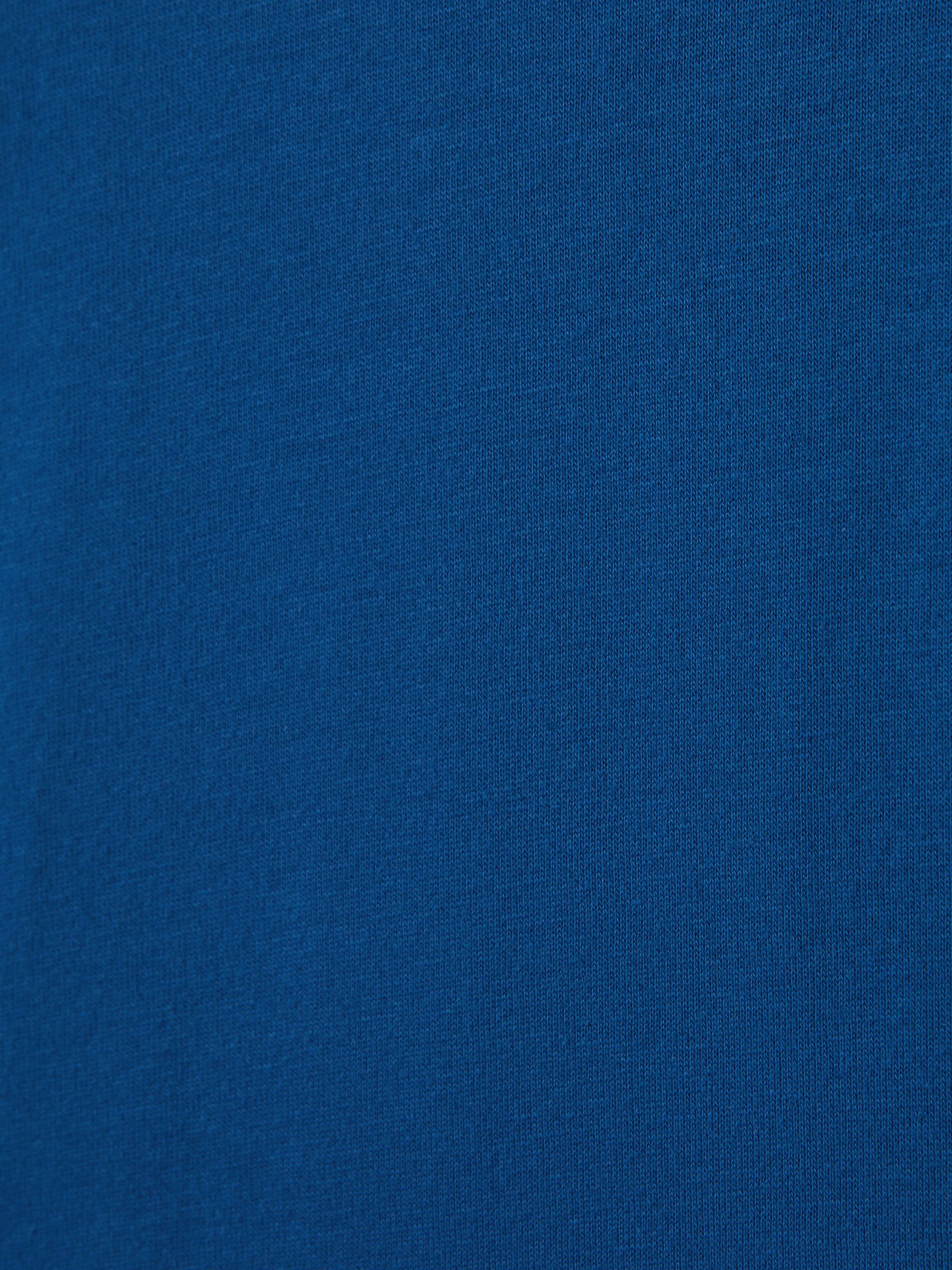 Crew Neck T-Shirt in Lapis Blue