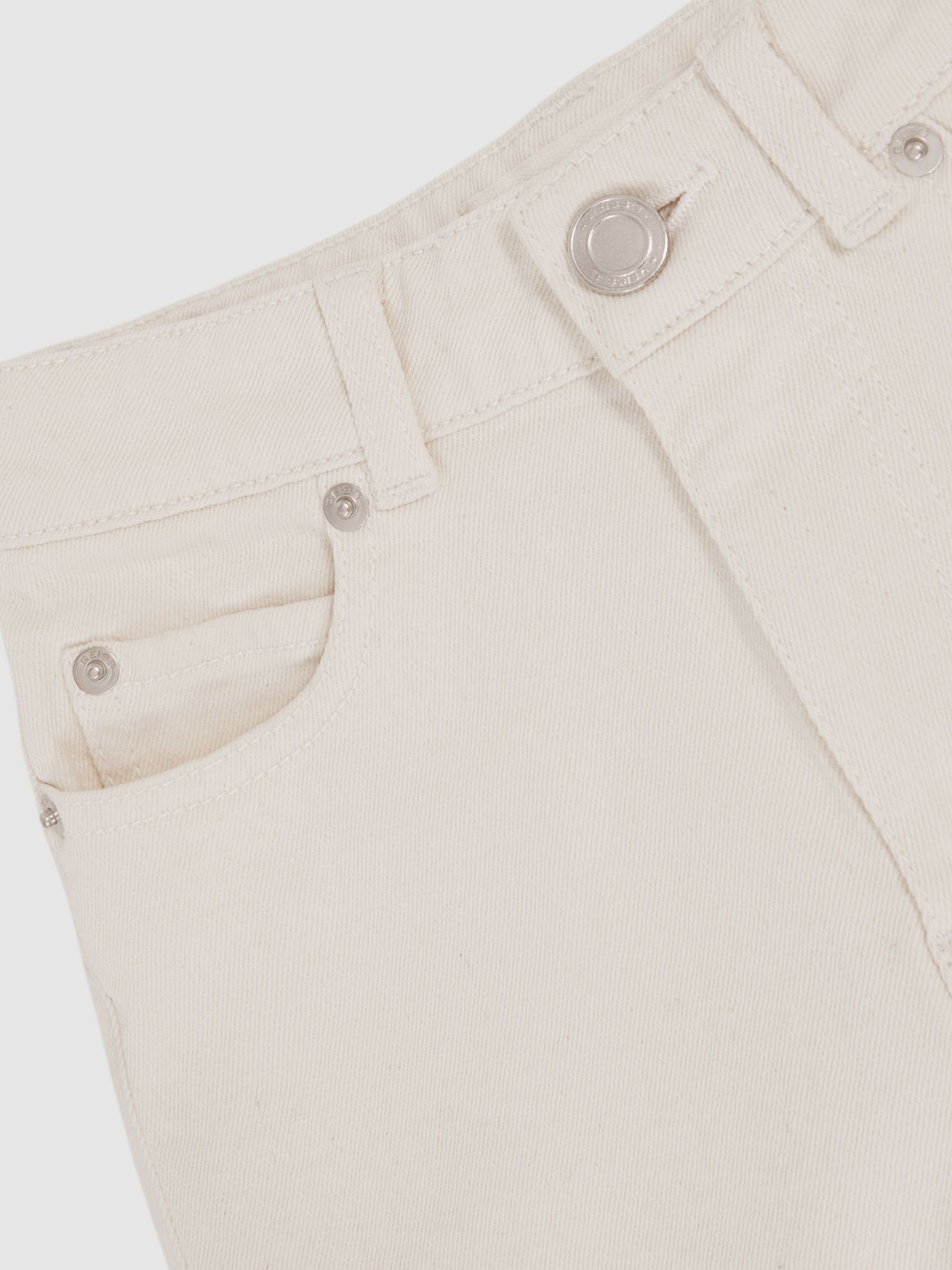 9-13 yrs Relaxed-Fit Jeans in Off White