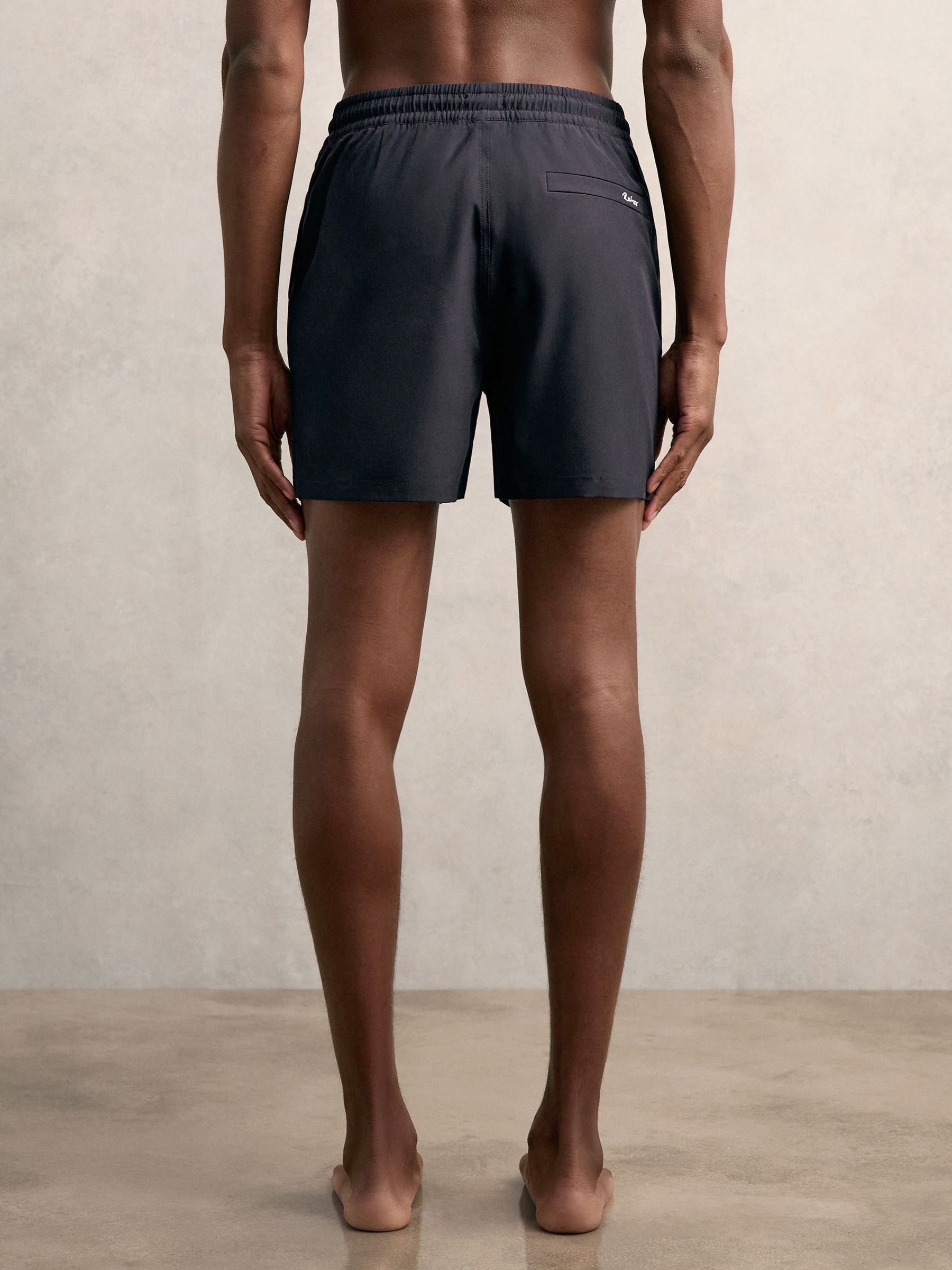 Drawstring Swim Shorts in Navy
