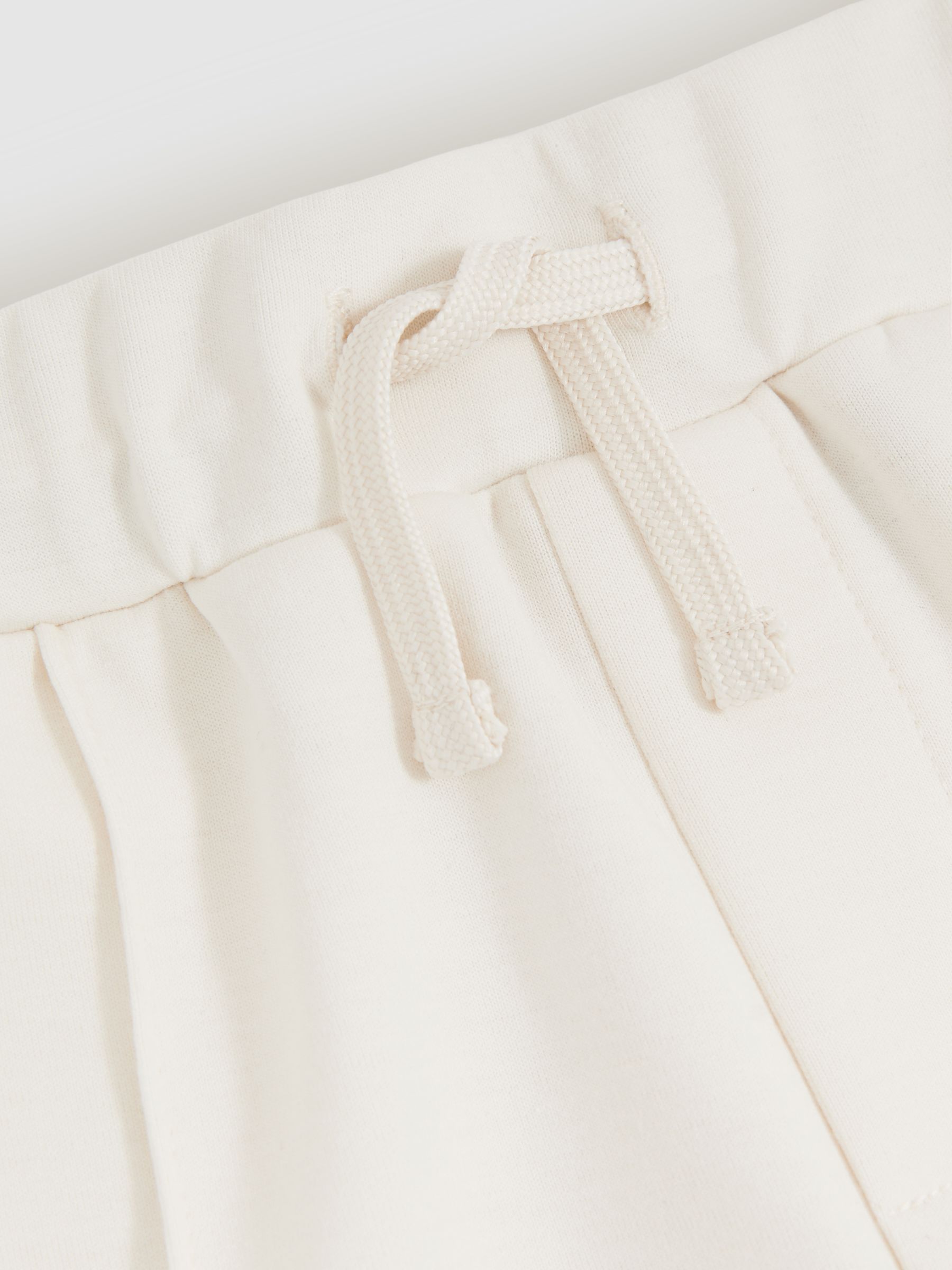 9-13 yrs Interlock Drawstring Joggers in Off White