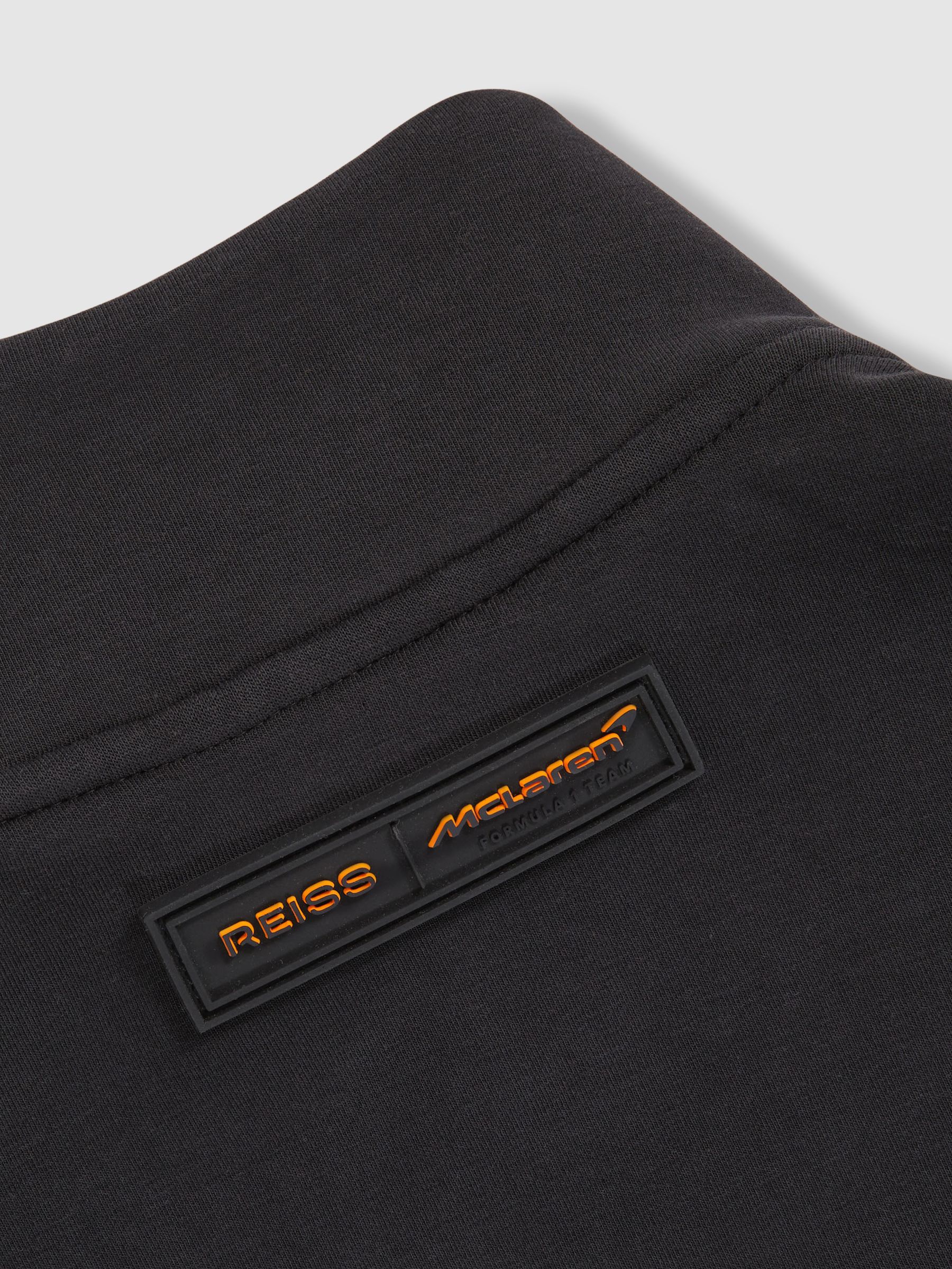 McLaren F1 Team Quilted Hybrid Jacket in Black