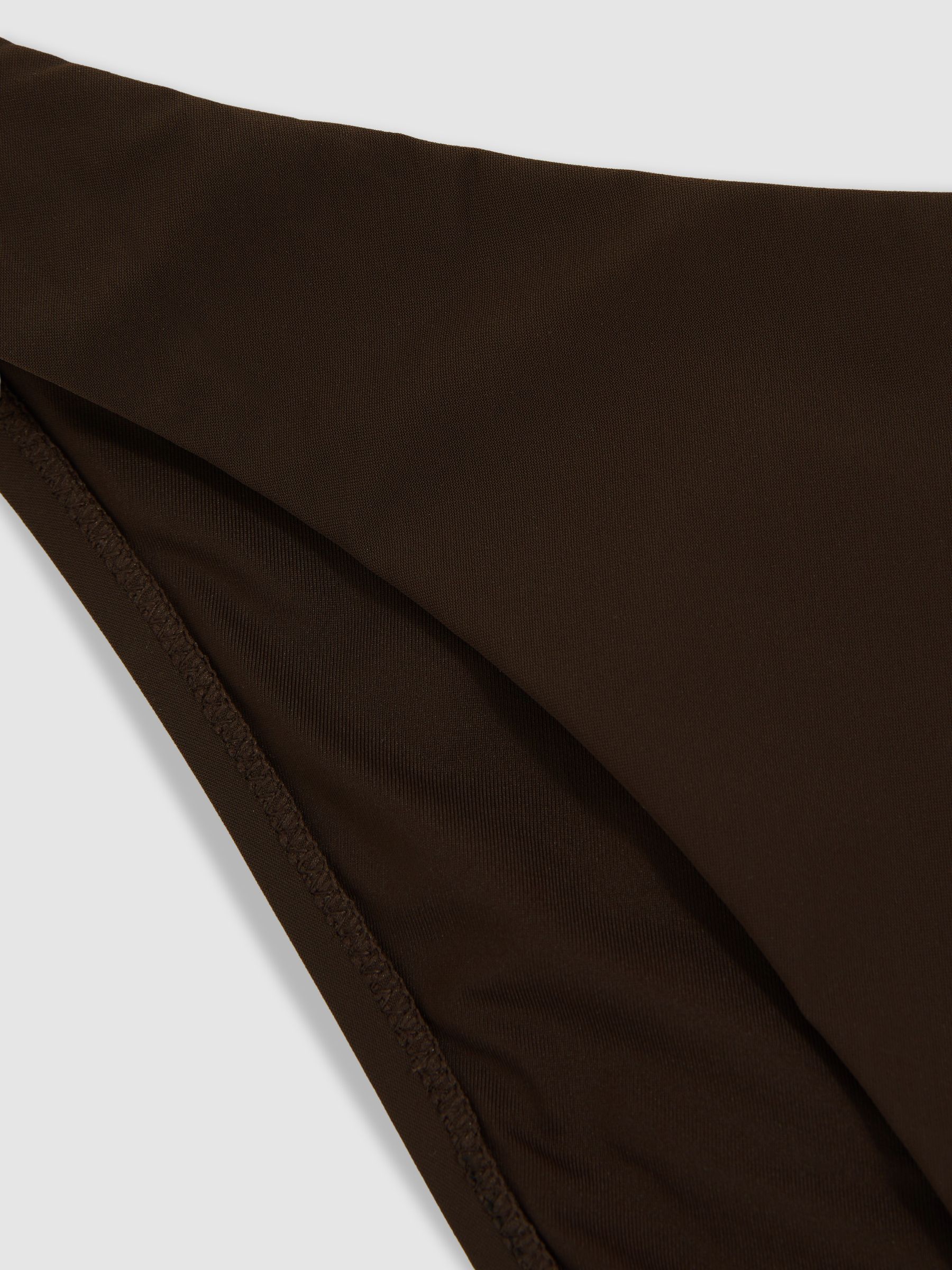 High Cut Bikini Bottoms in Chocolate