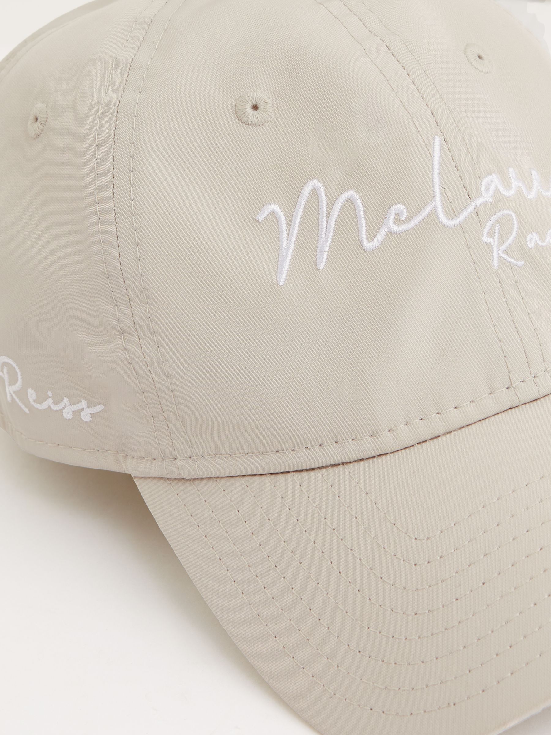 McLaren Racing Logo Embroidered Cap Unisex Fit in Stone