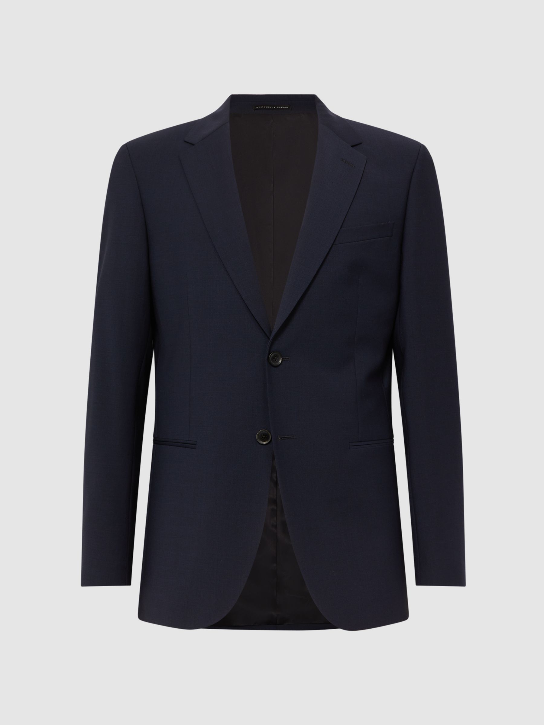 Modern Fit Travel Blazer in Navy