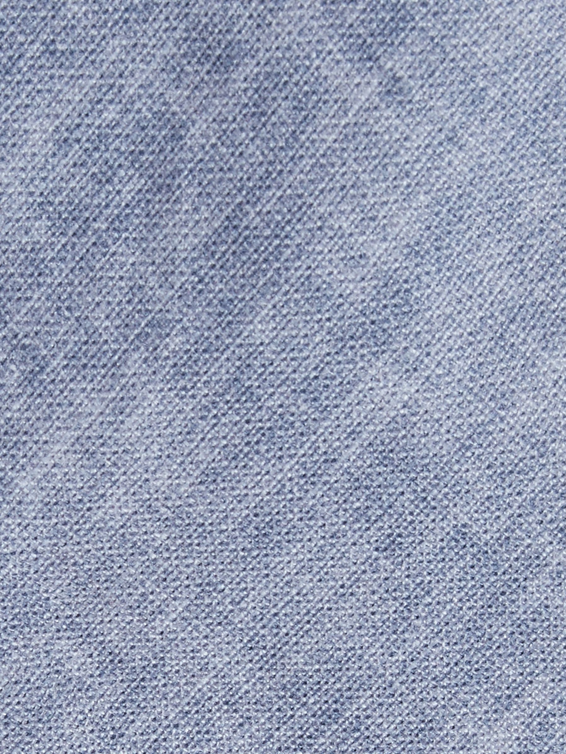 Linen Textured Tie in Soft Blue