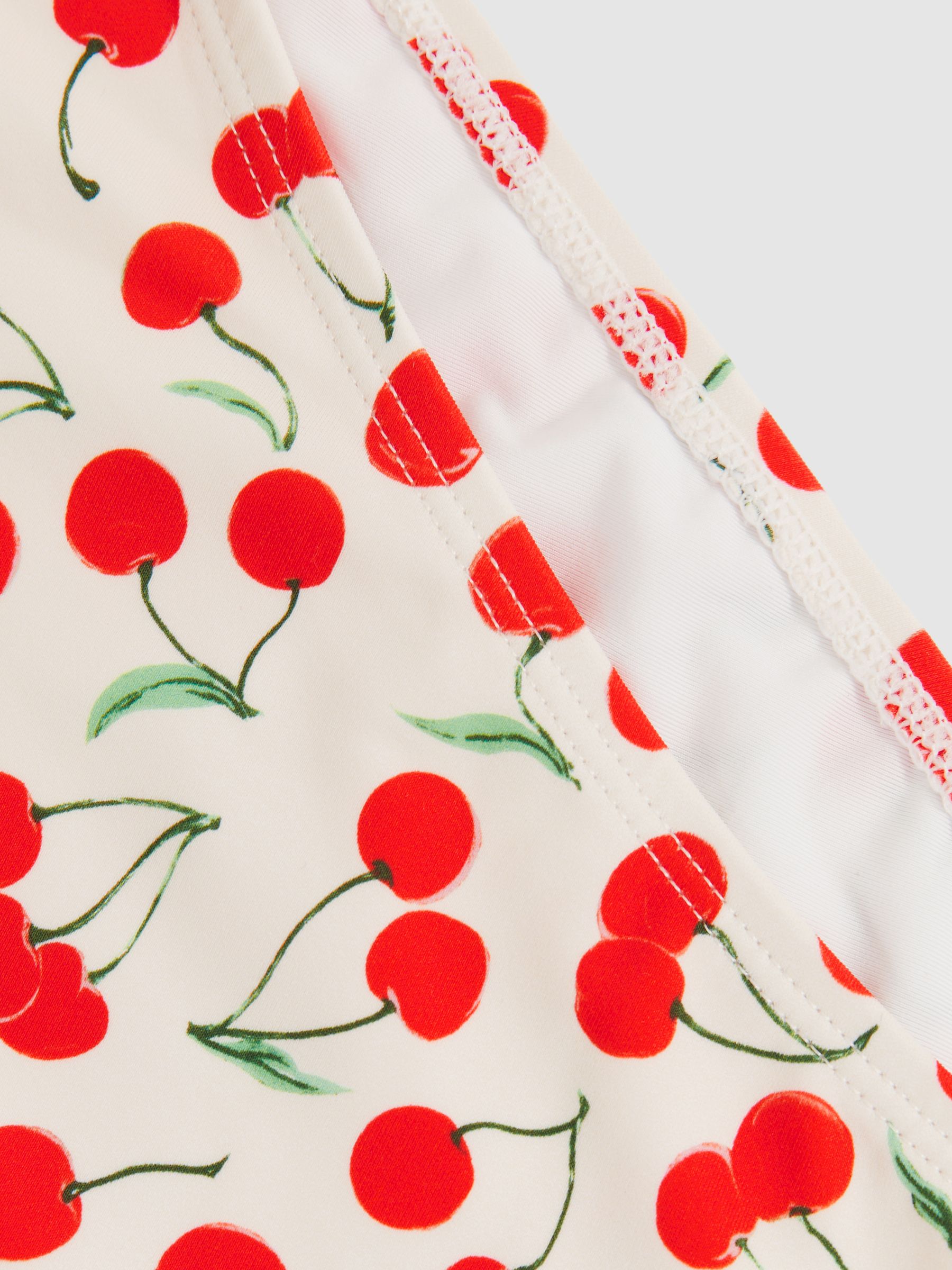 Good American Cherry Bikini Bottoms in Cherry