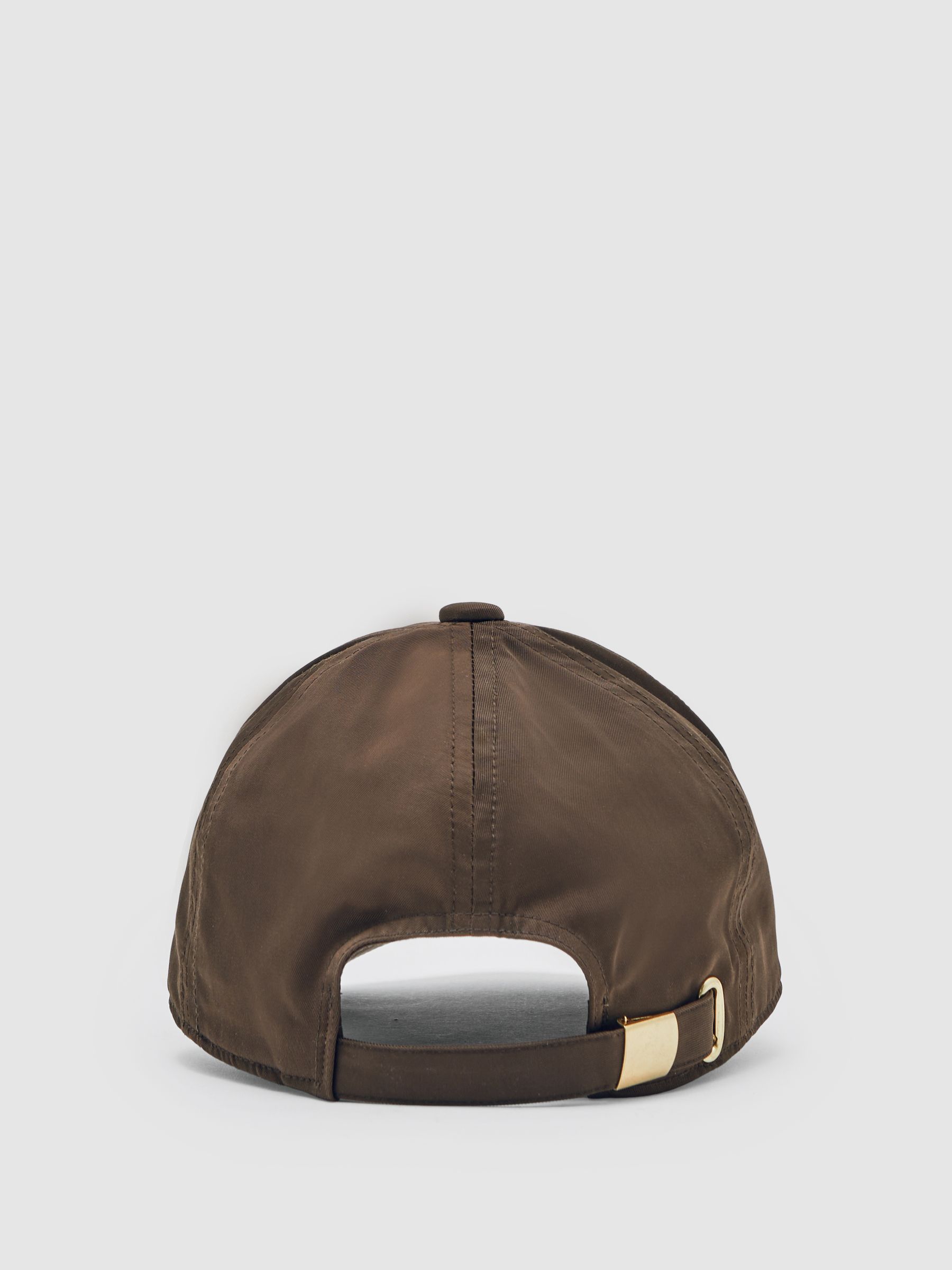 Logo-Embroidered Baseball Cap in Chocolate