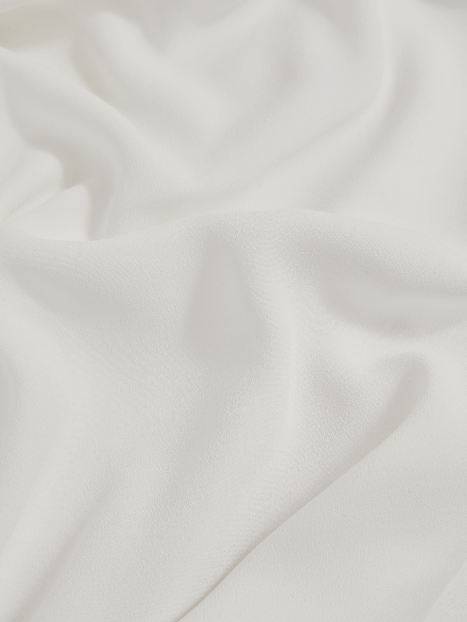 Halston Mini Ivory Asymmetric Cape Dress in Ivory