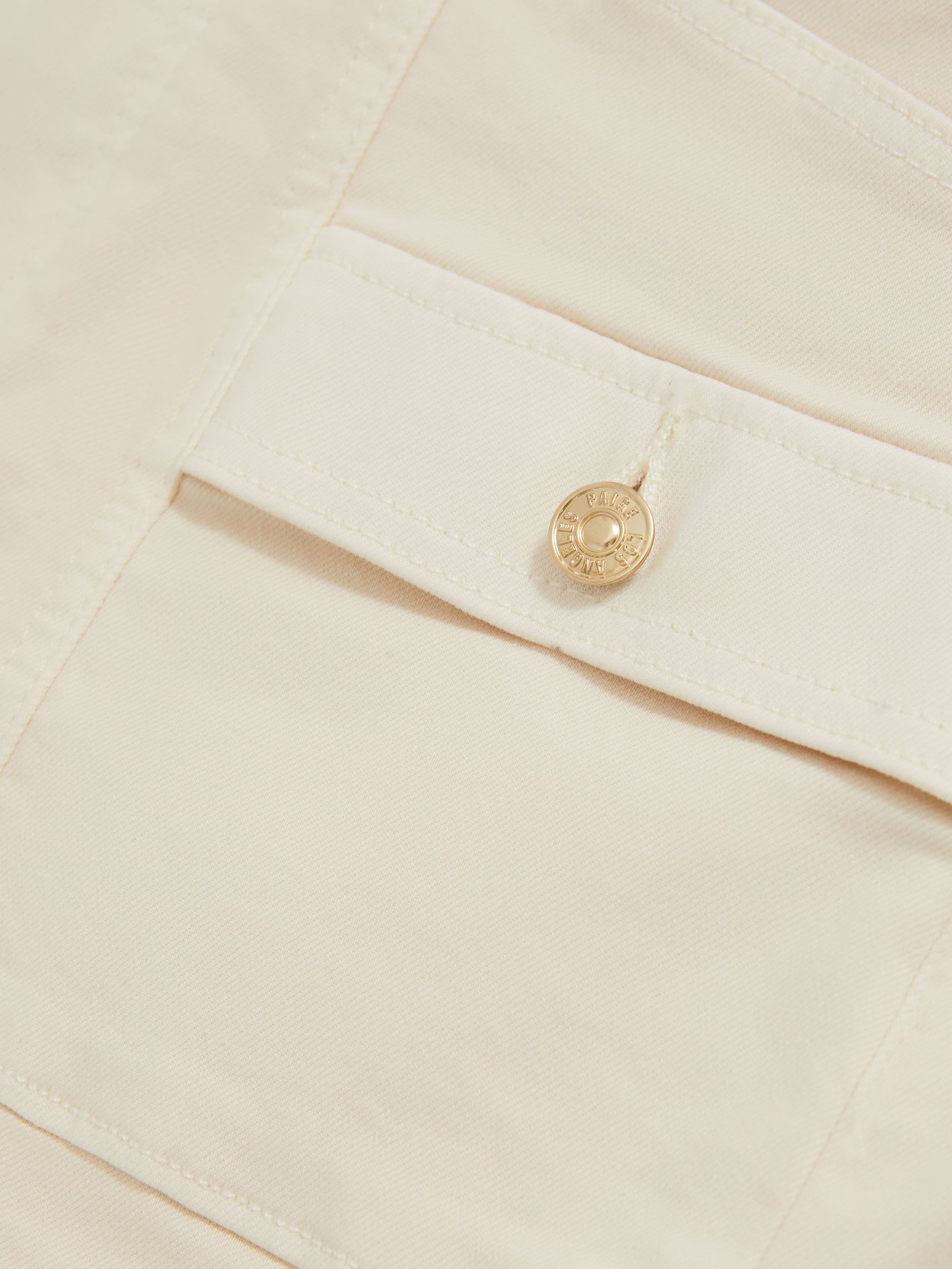 Paige Cargo Shorts in Cream