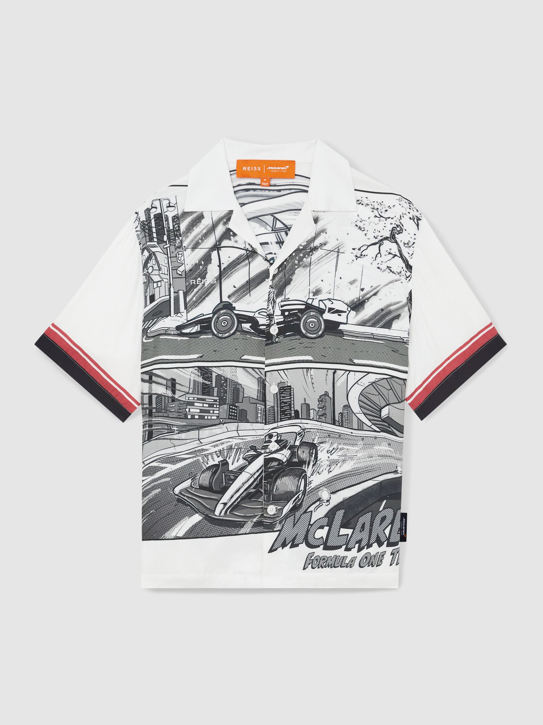 McLaren F1 Team Suzuka GP Shirt in Black/White