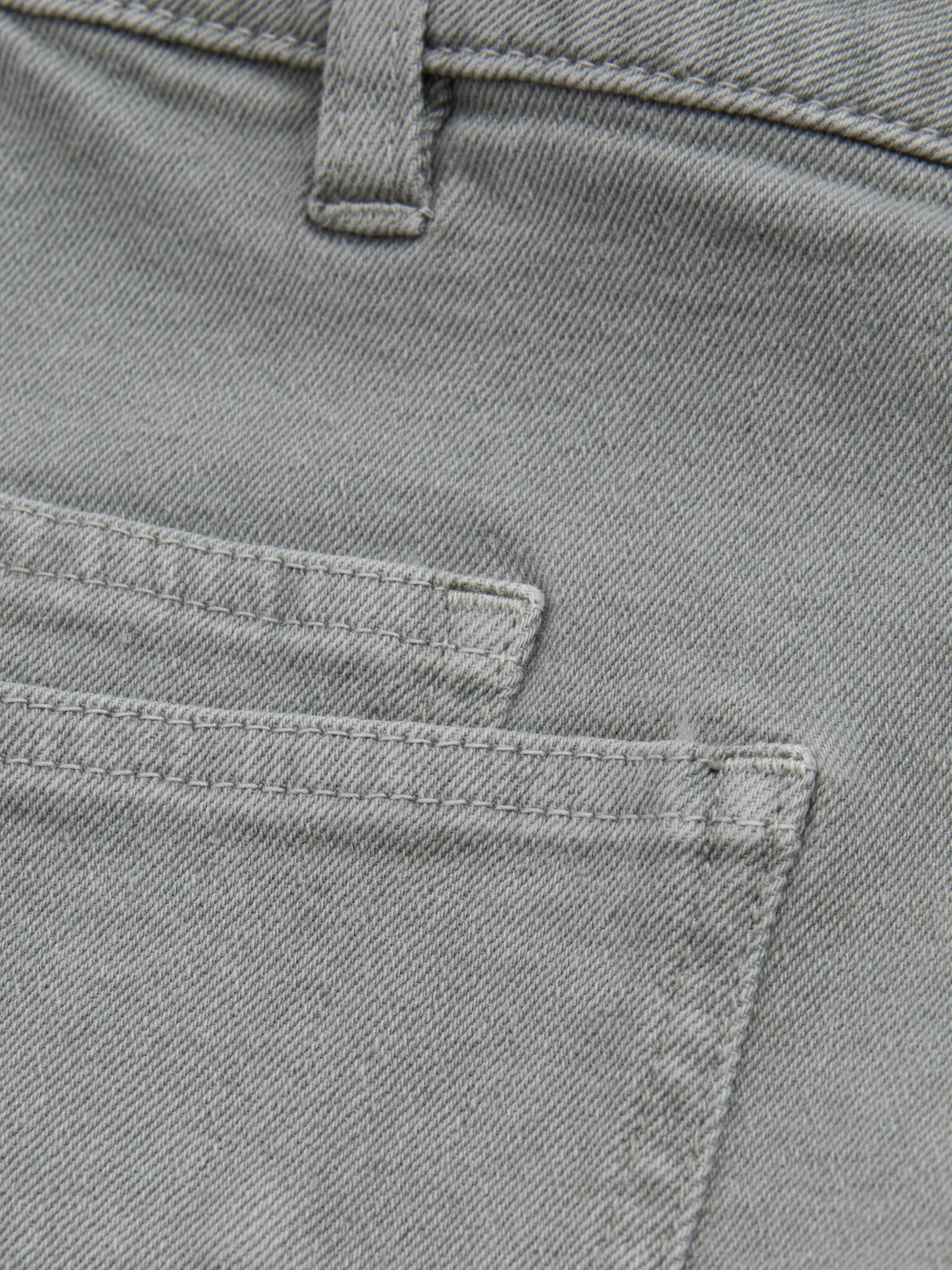 4-9 yrs Barrel Leg Cargo Trousers in Khaki