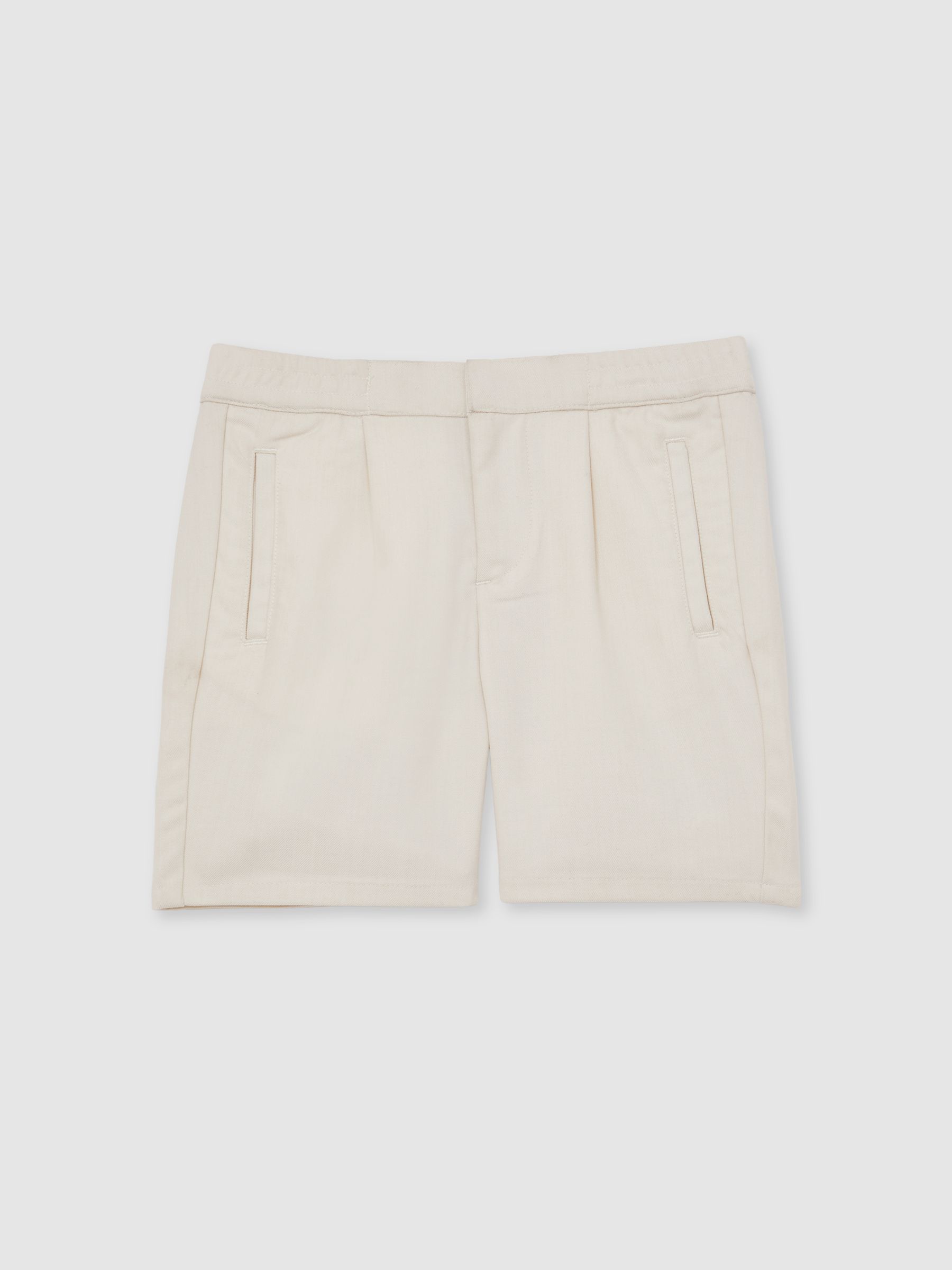 13-14 yrs Relaxed Drawstring Shorts in Off White
