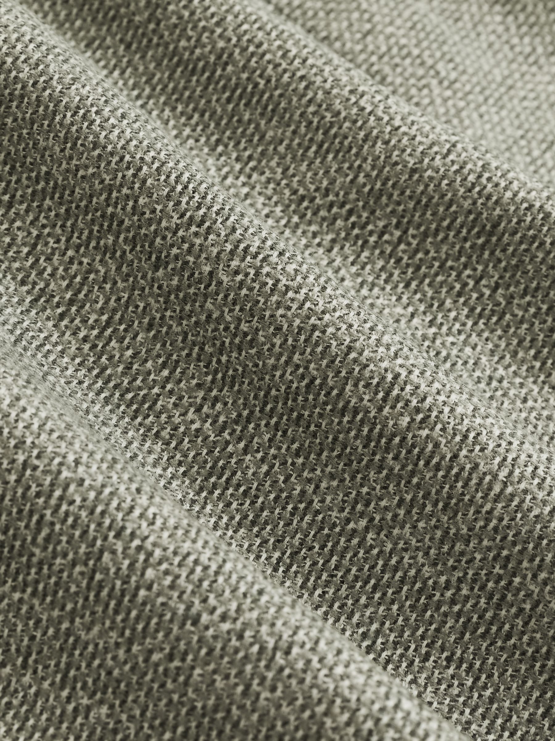 Slim-Fit Single-Breasted Wool-Blend Textured Blazer in Sage Green