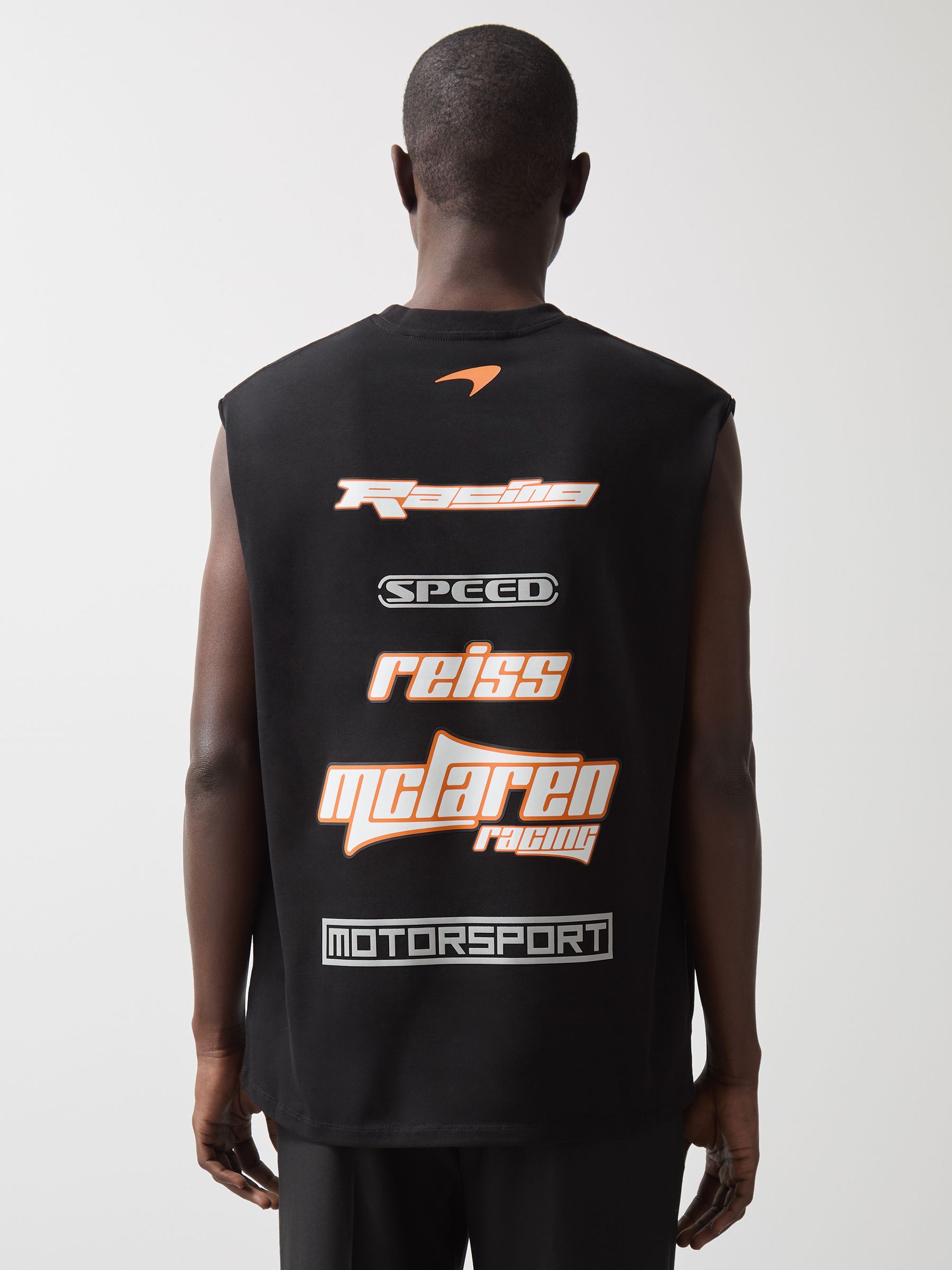 McLaren F1 Team Logo Vest in Black