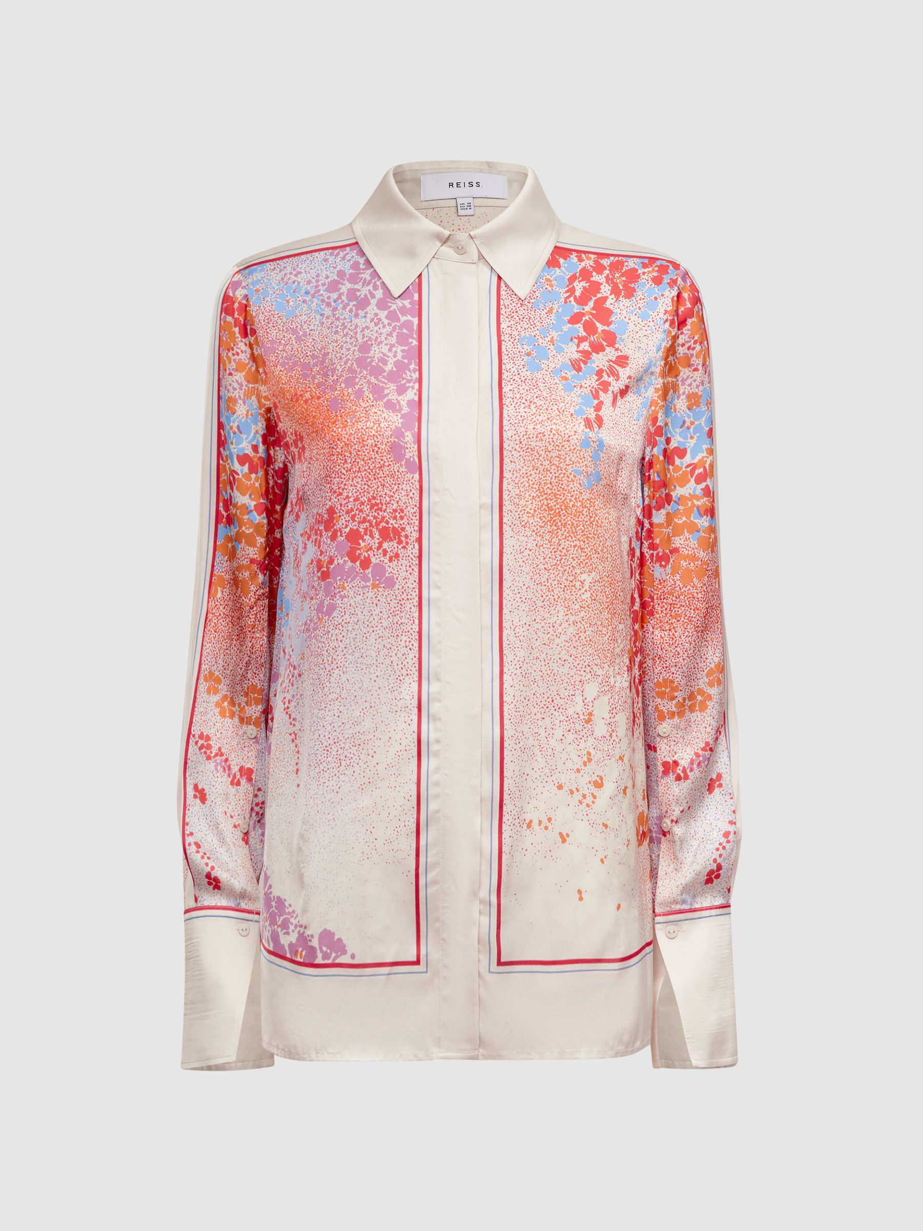 Printed Long Sleeve Shirt in Multi