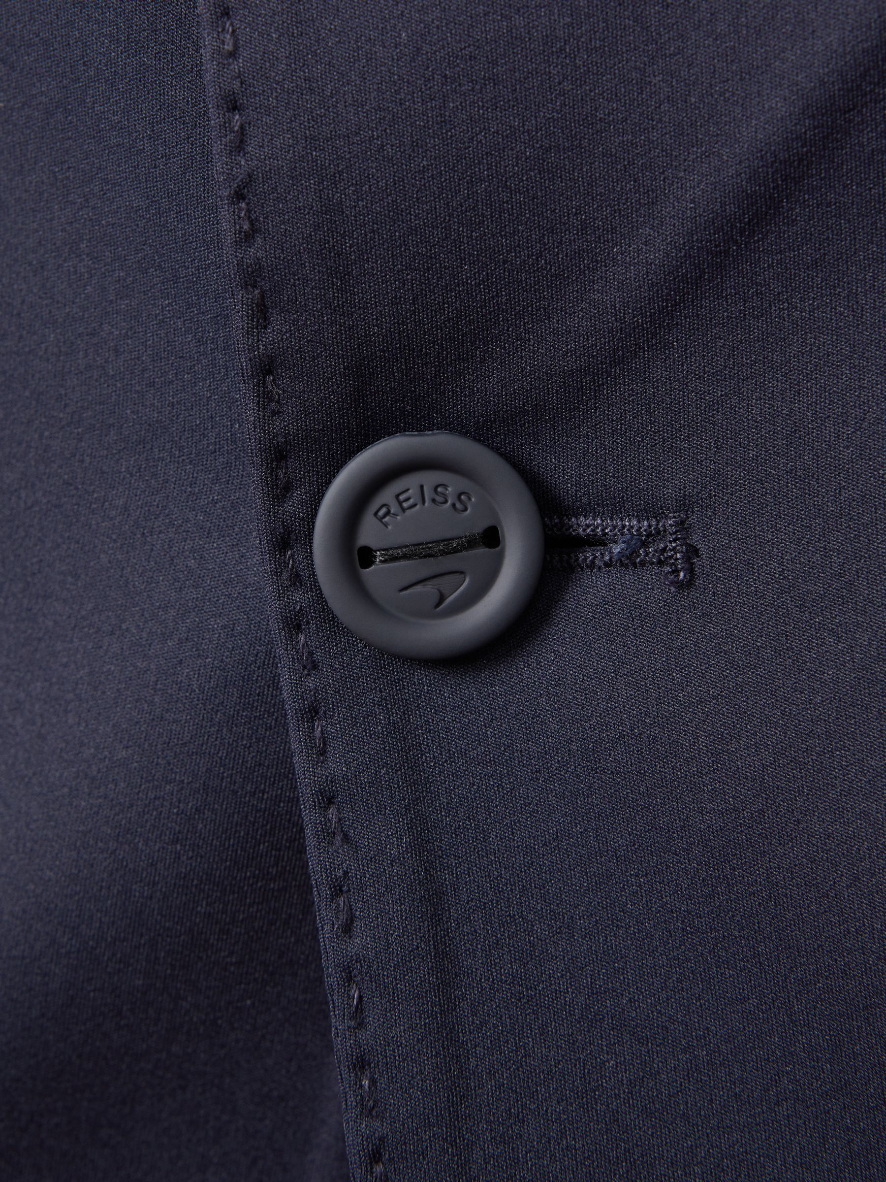 McLaren F1 Technical Single Breasted Blazer in Navy