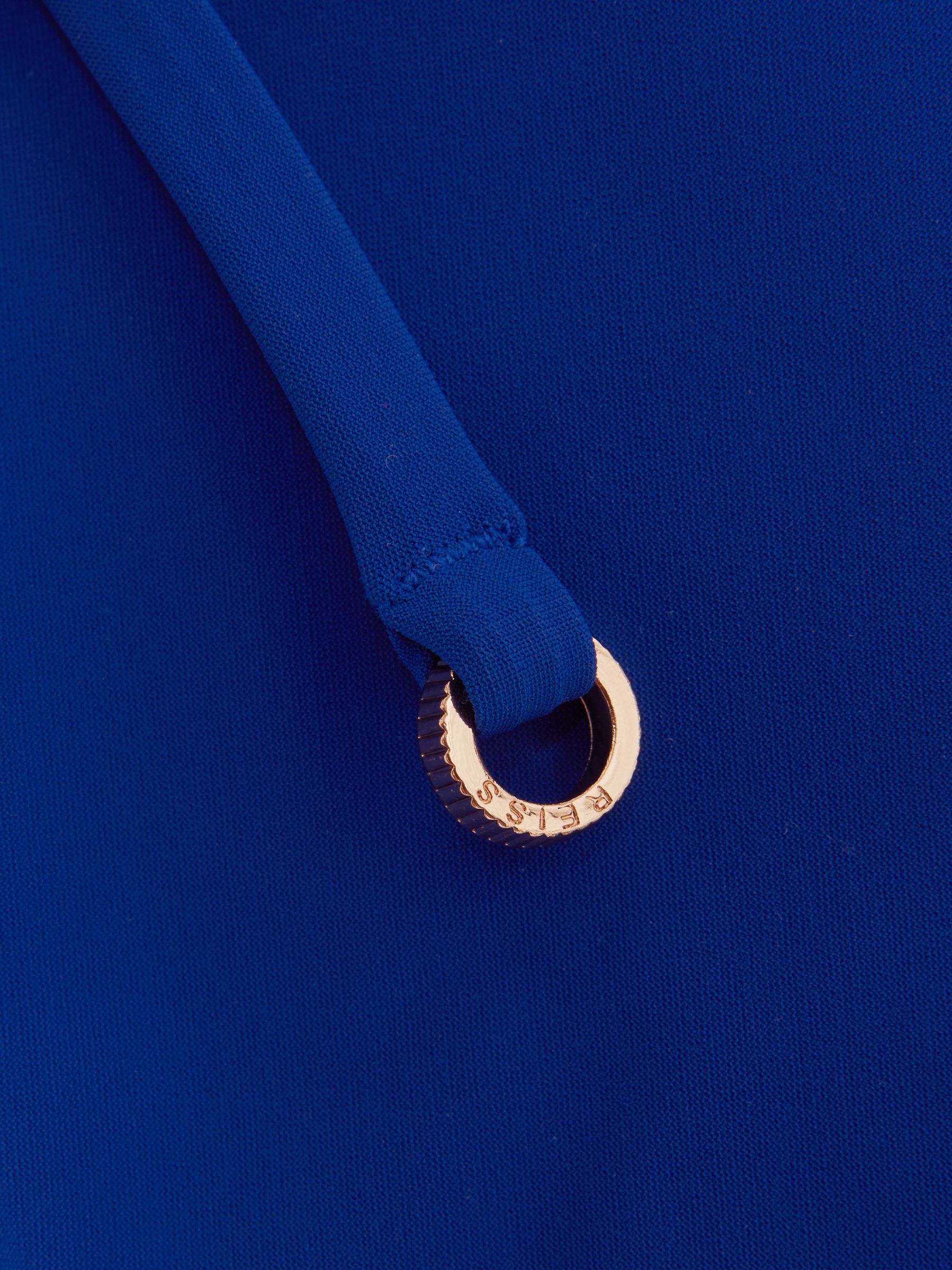 Mid Rise Bikini Bottoms in Cobalt Blue