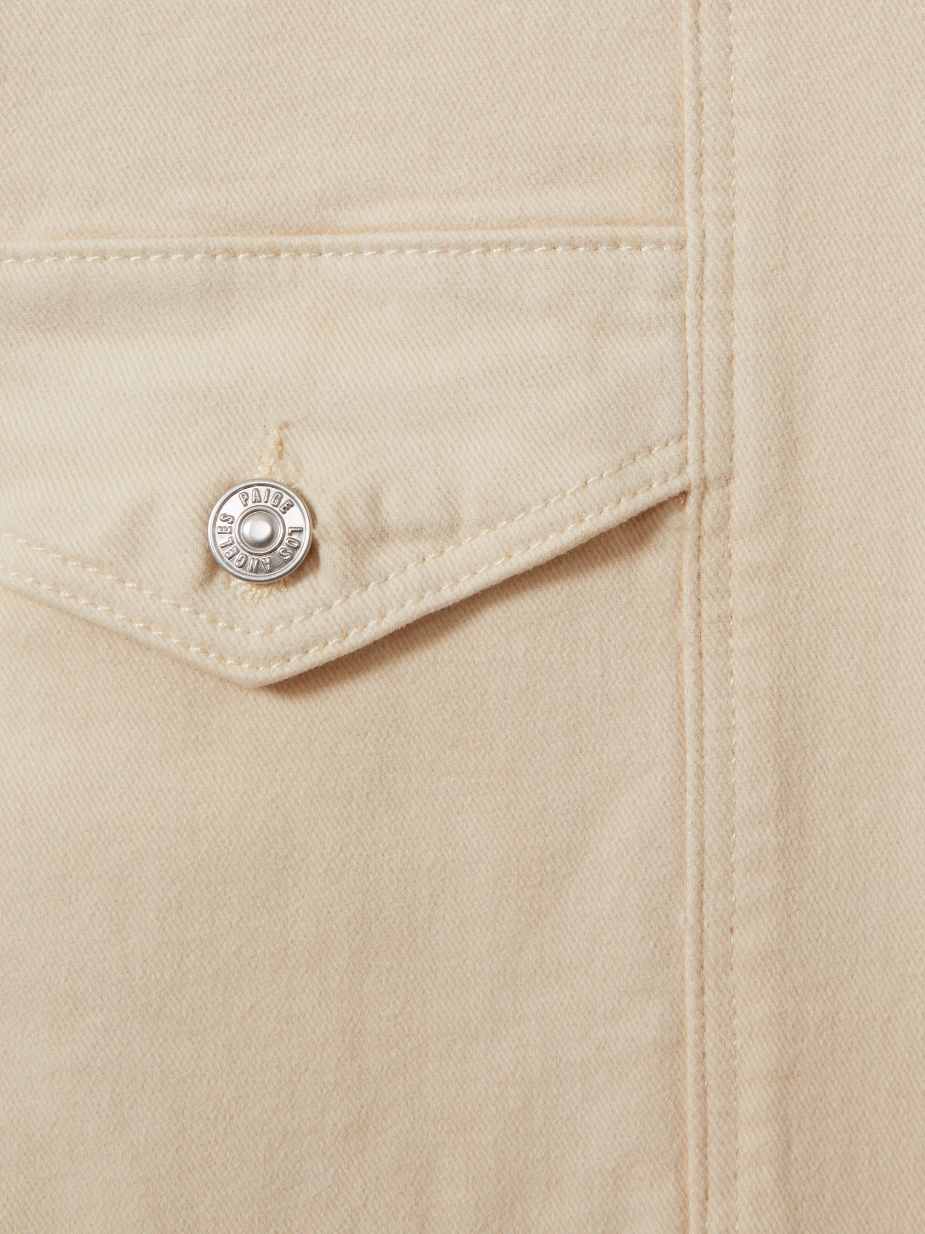 Paige Barrel Leg Jeans in Blonde Sand