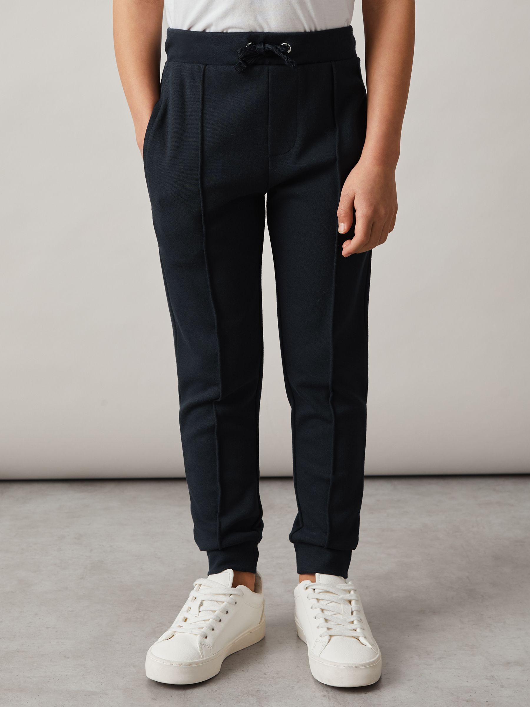 9-13 yrs Relaxed Drawstring Joggers in Navy