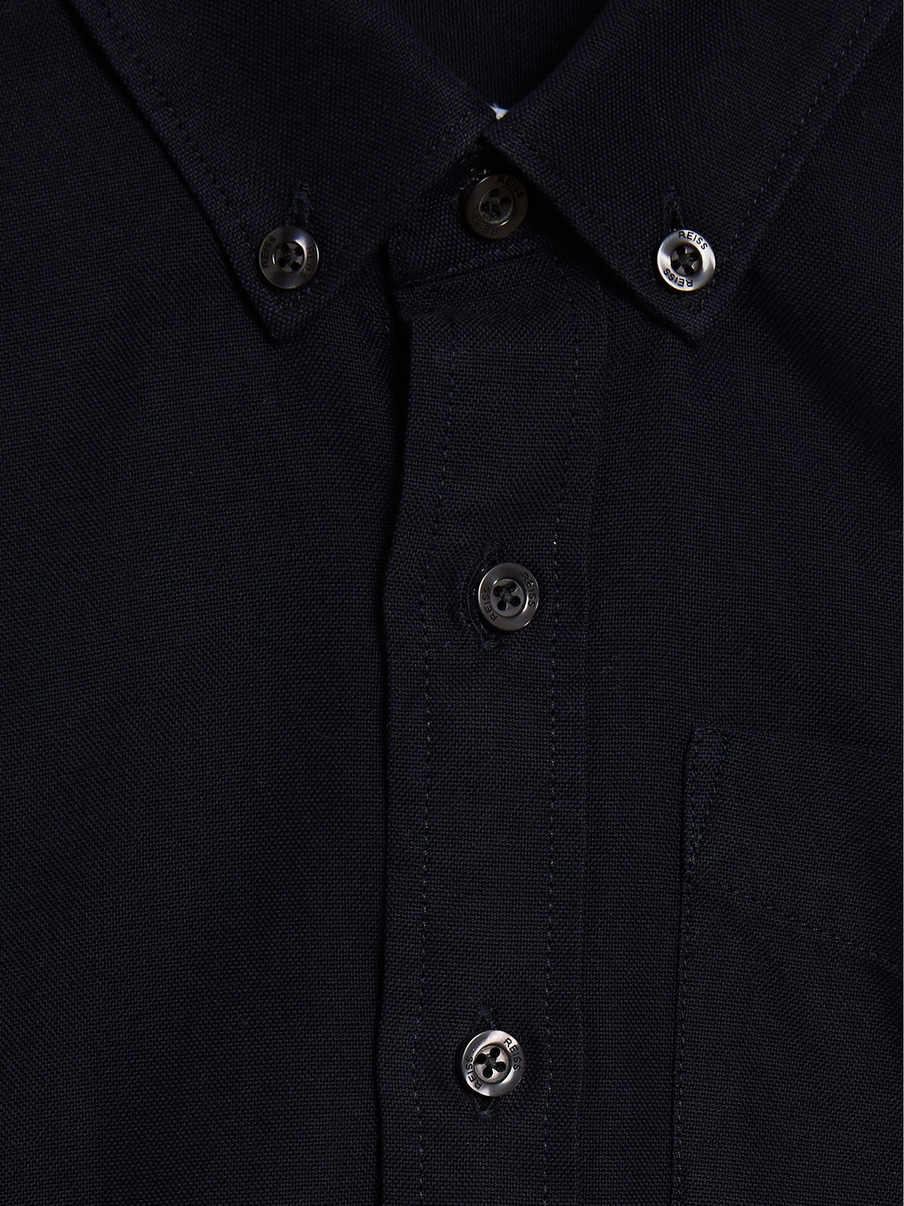 3-9 yrs Button Down Oxford Shirt in Navy