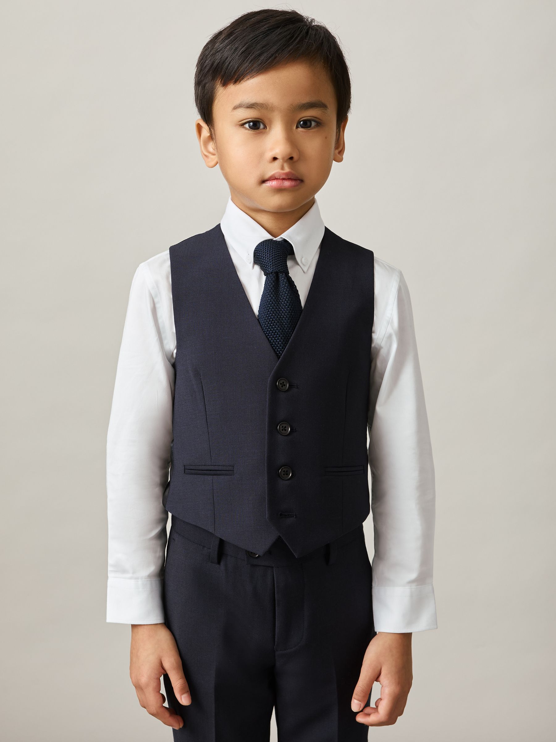 3-9 yrs Modern Fit Waistcoat in Navy