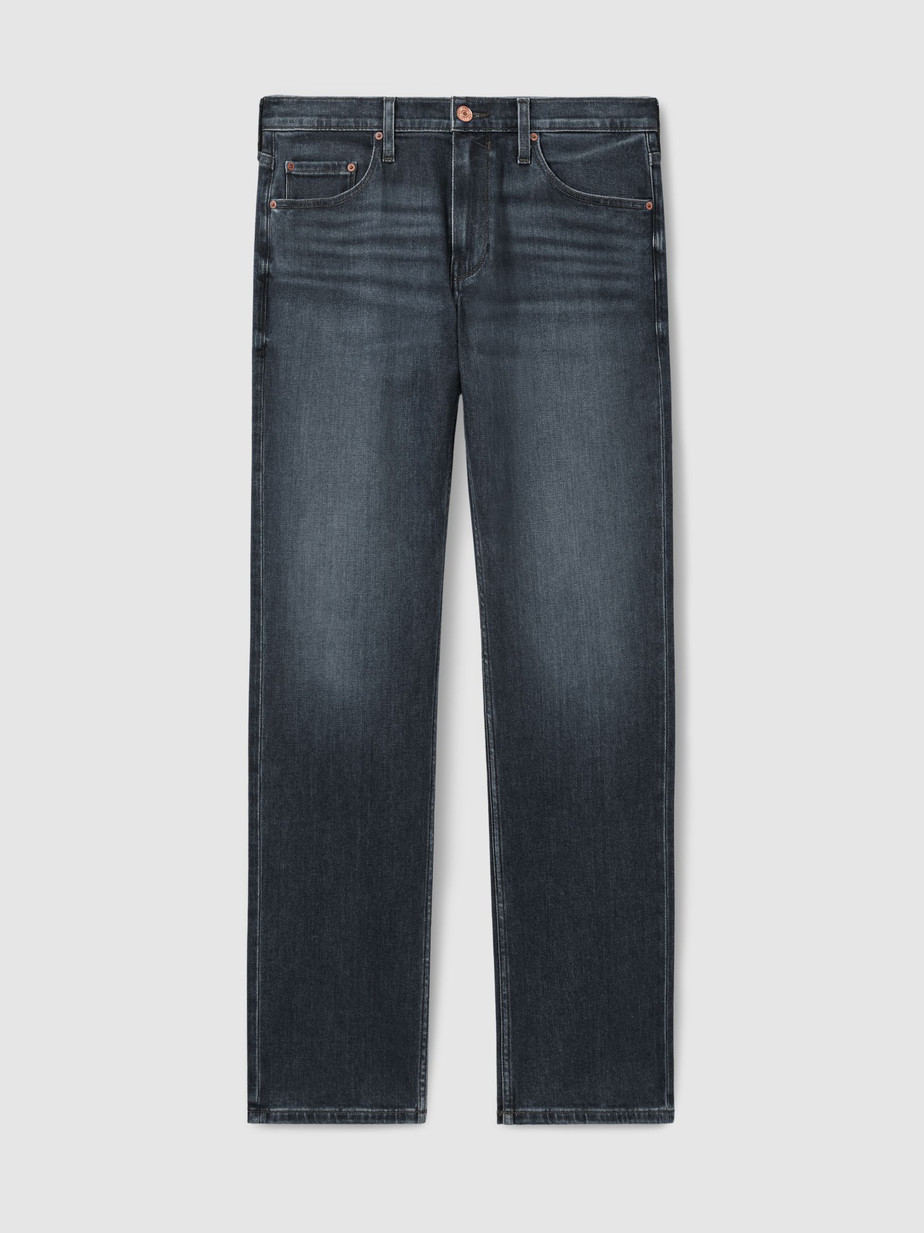 Paige Straight-Leg Jeans in Levine