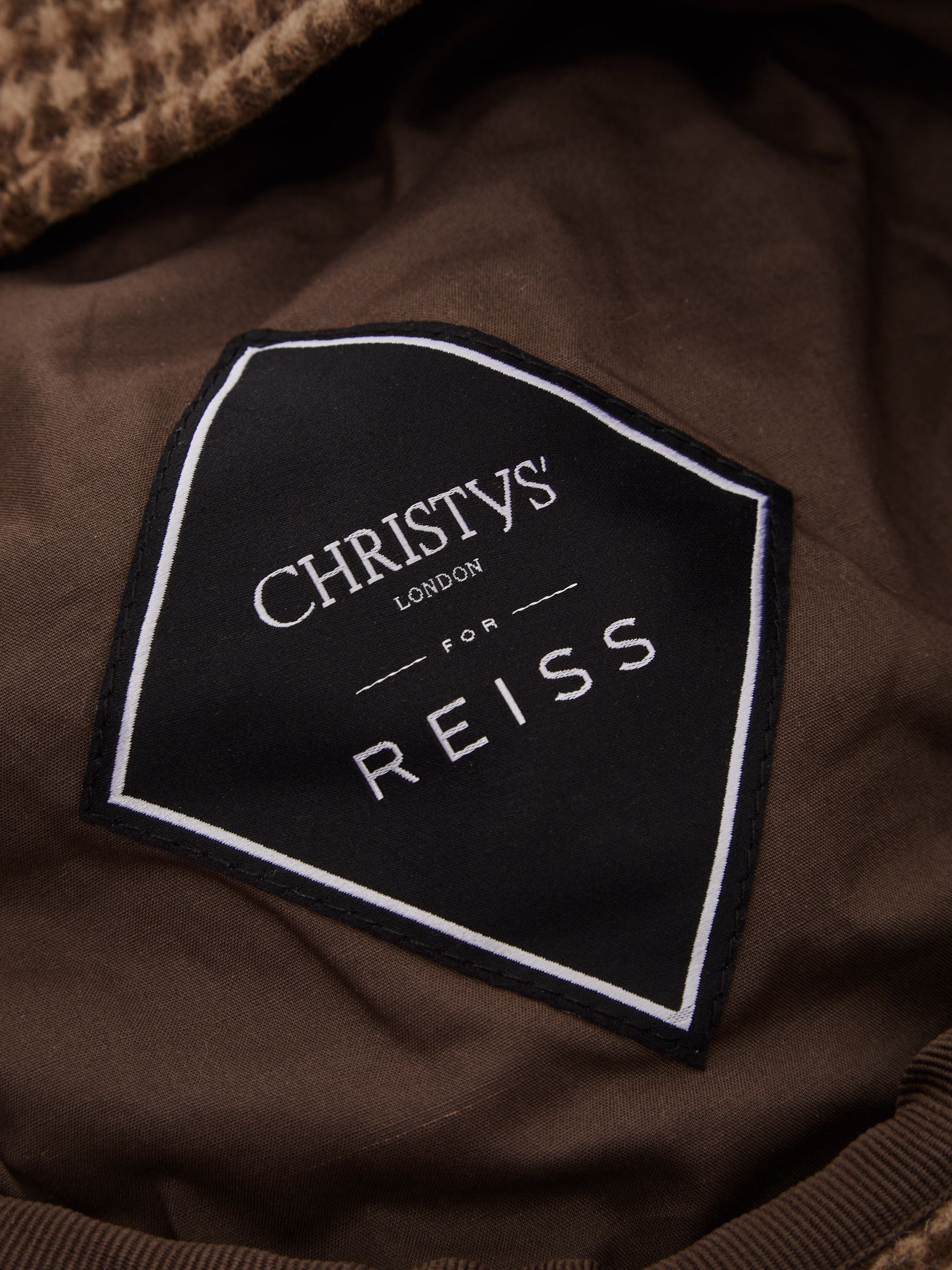 Wool Blend Baker Boy Cap in Oatmeal