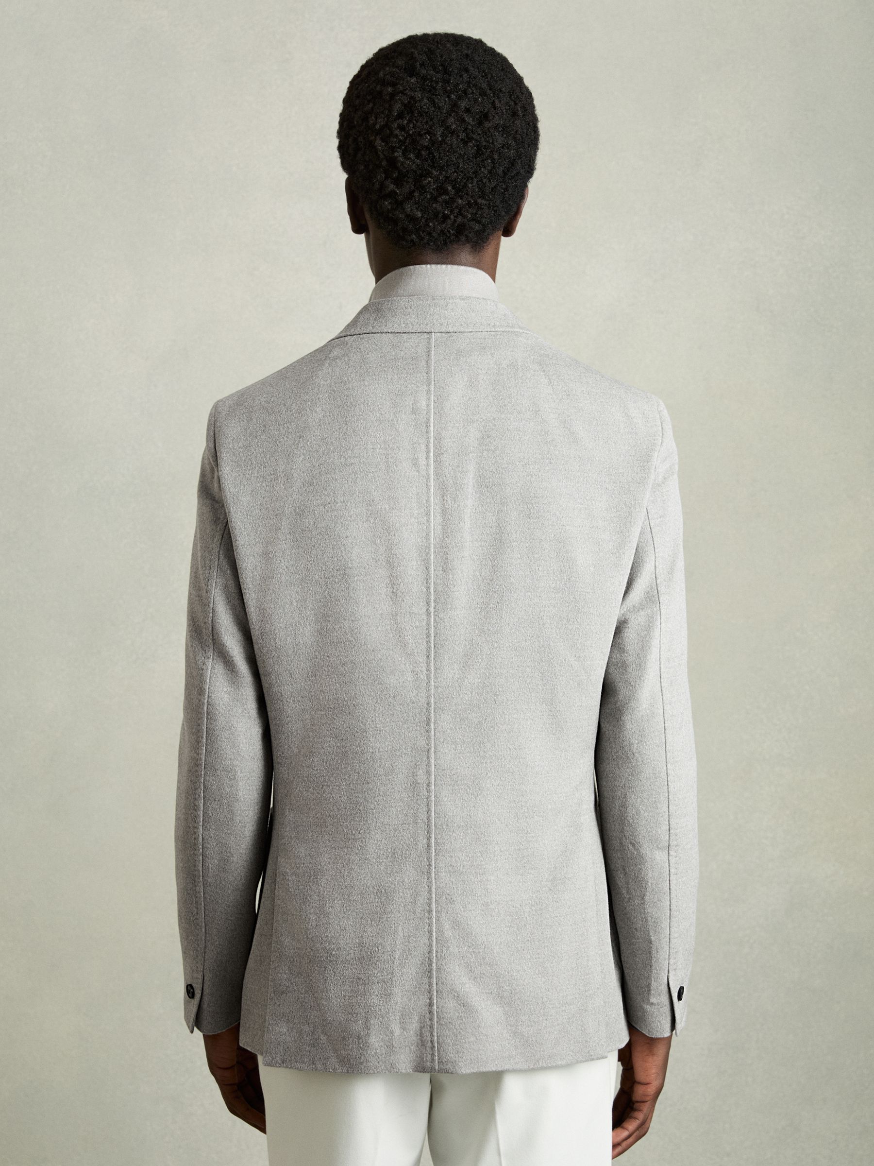 Single-Breasted Blazer With Gilet Insert Regular-Fit in Grey