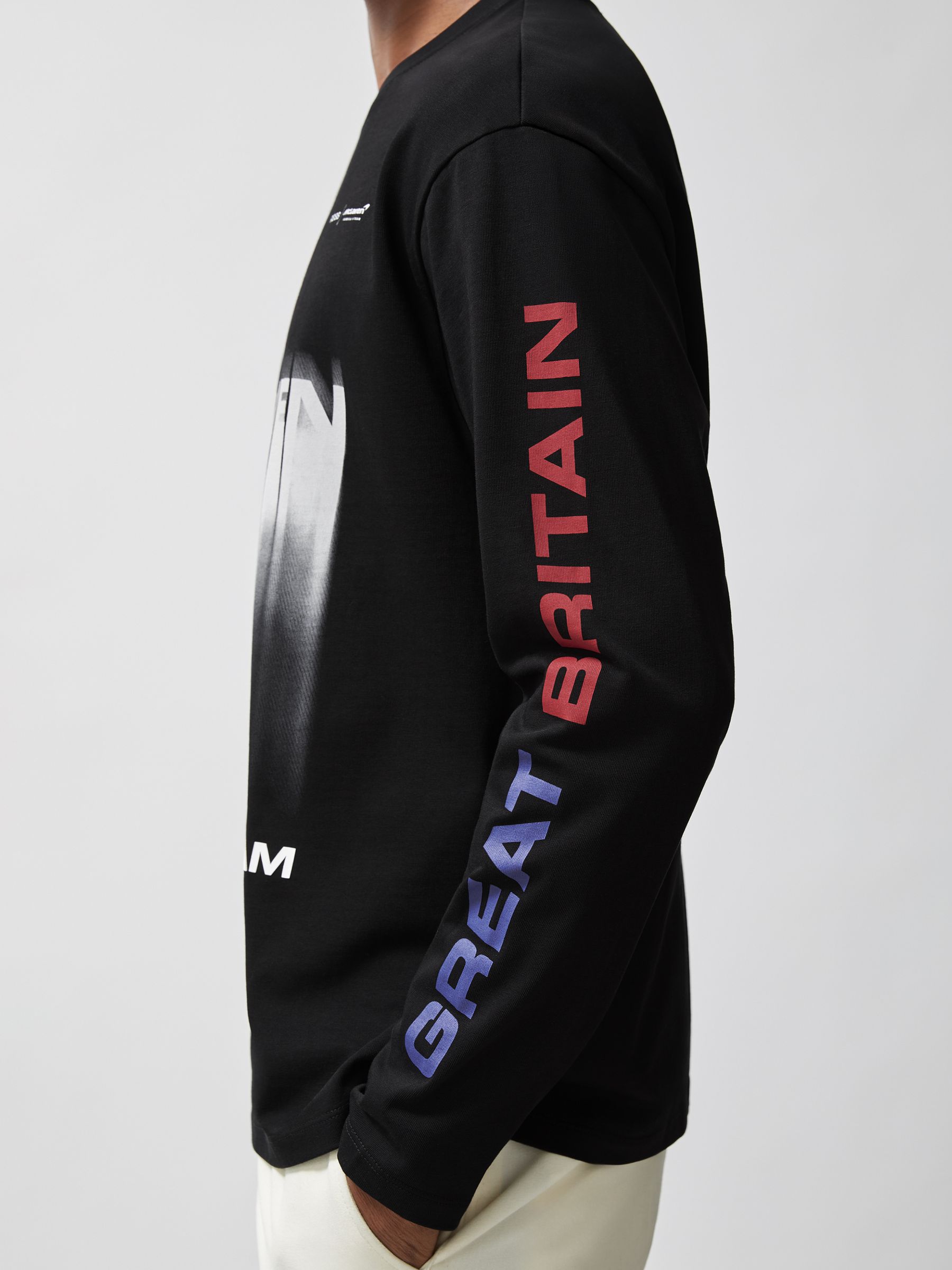 McLaren F1 Team British GP T-Shirt Unisex Fit in Black