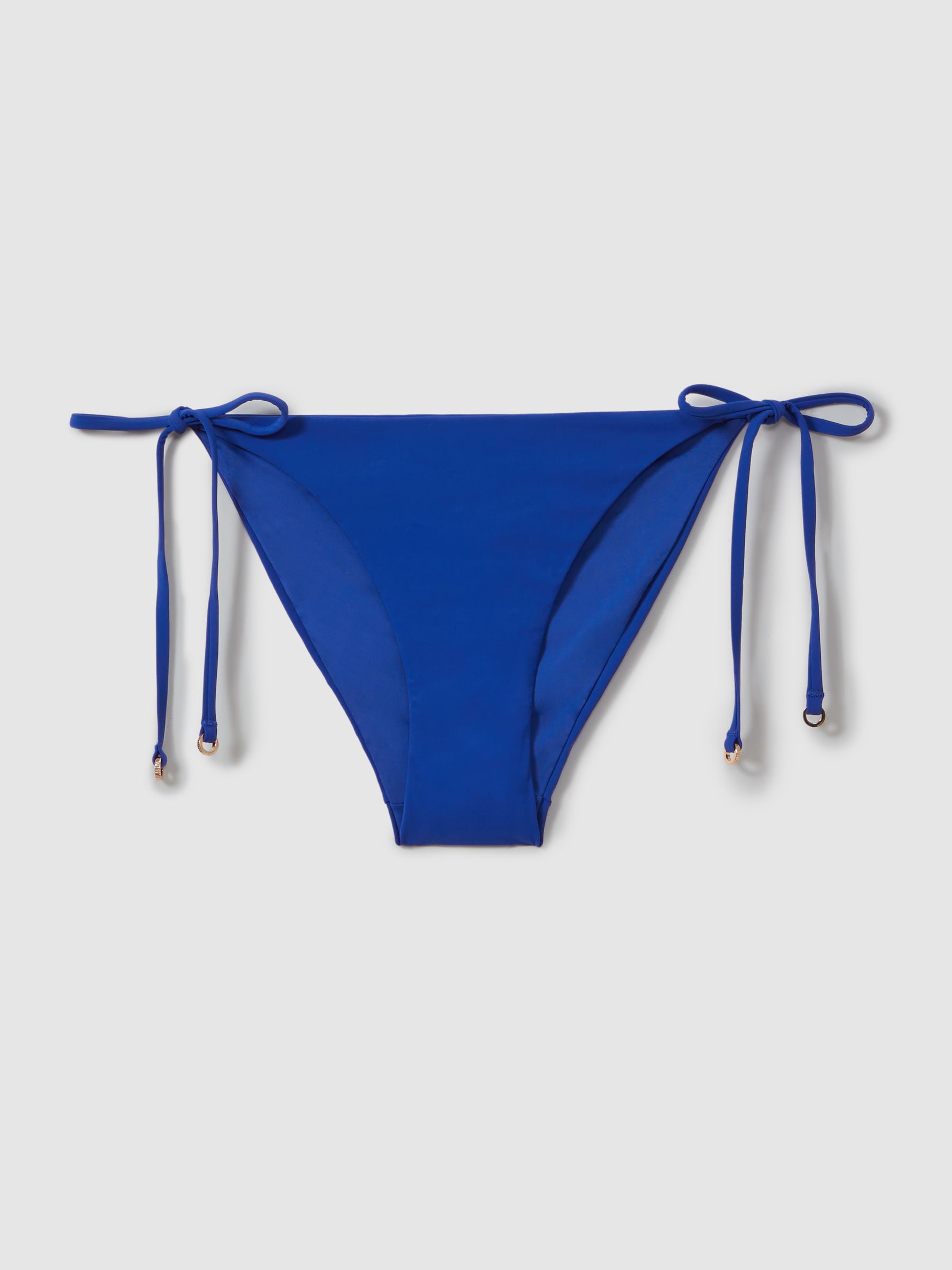 Mid Rise Bikini Bottoms in Cobalt Blue