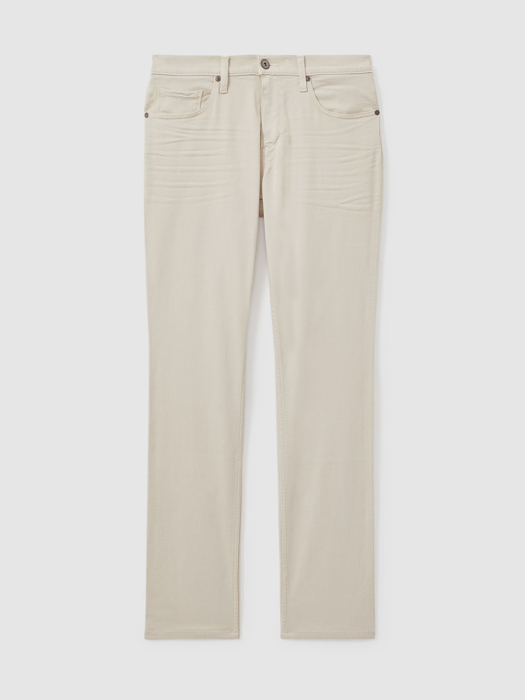 Paige Straight Leg Jeans in Ceramic